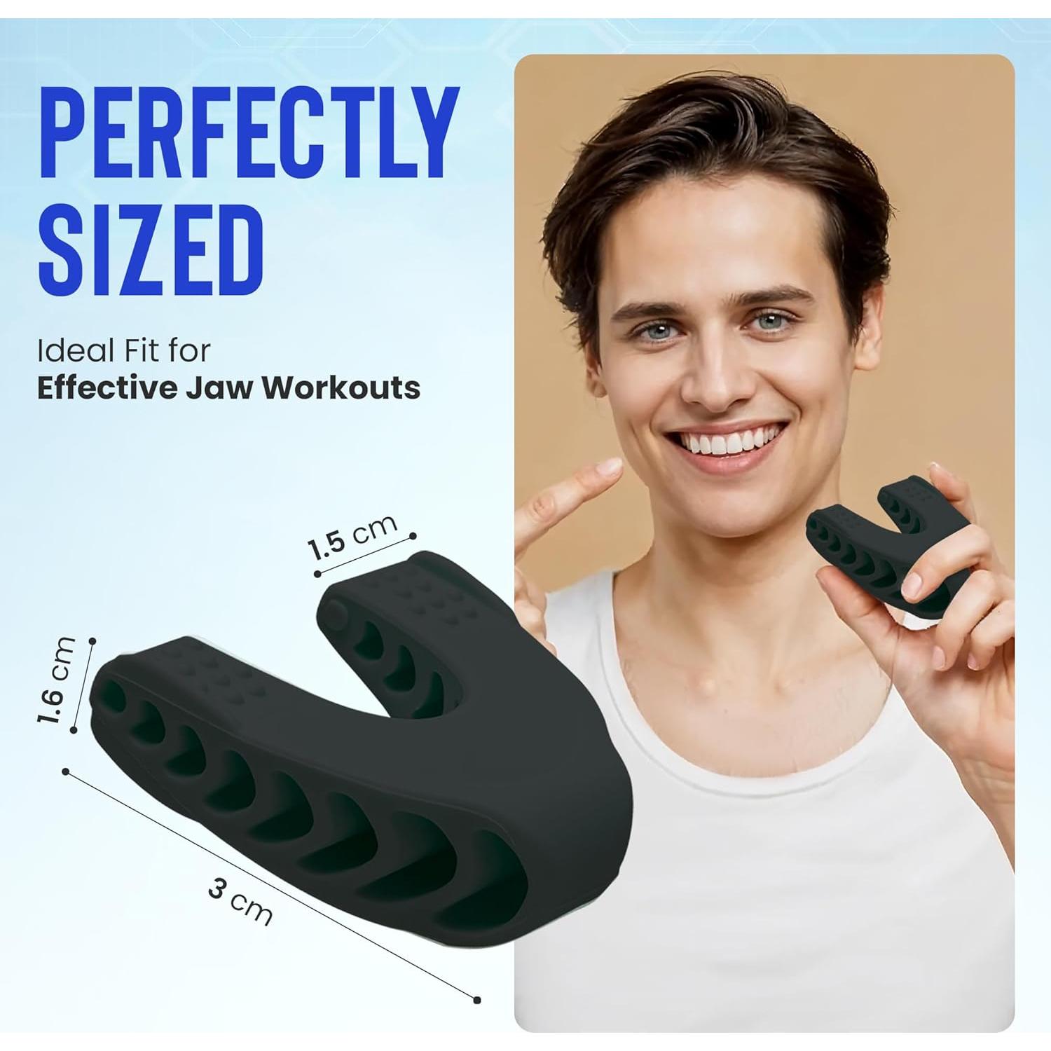 Ejercitador de Mandíbula Achilles Fitness - Silicona Avanzada