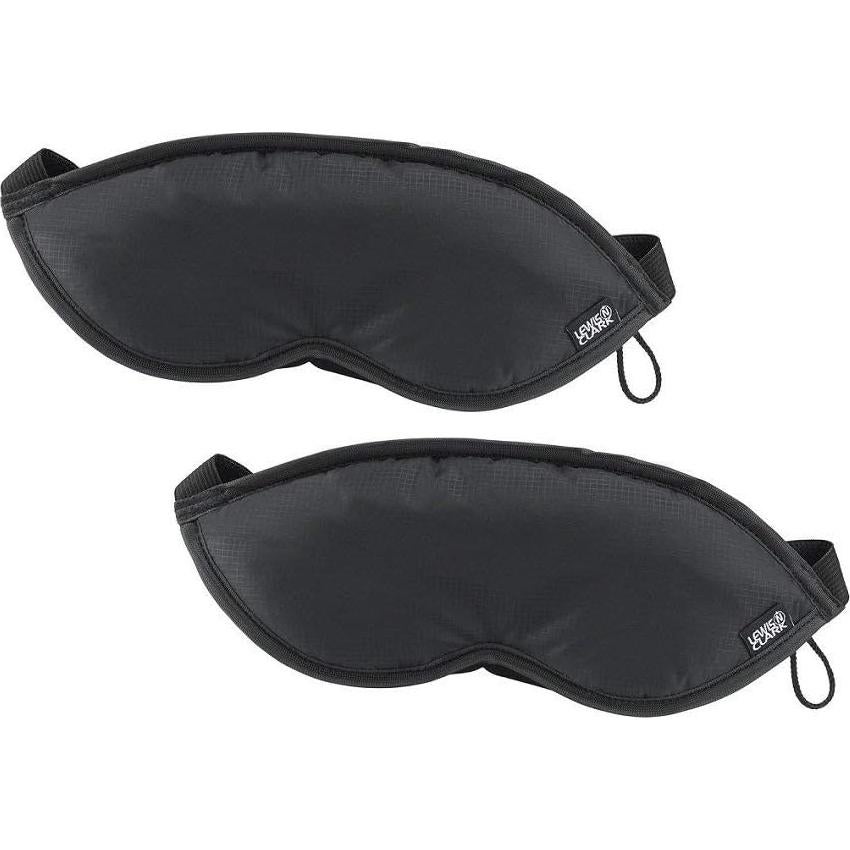 Máscara de Ojos Comfort Lewis N. Clark + 2 Paquetes Negros