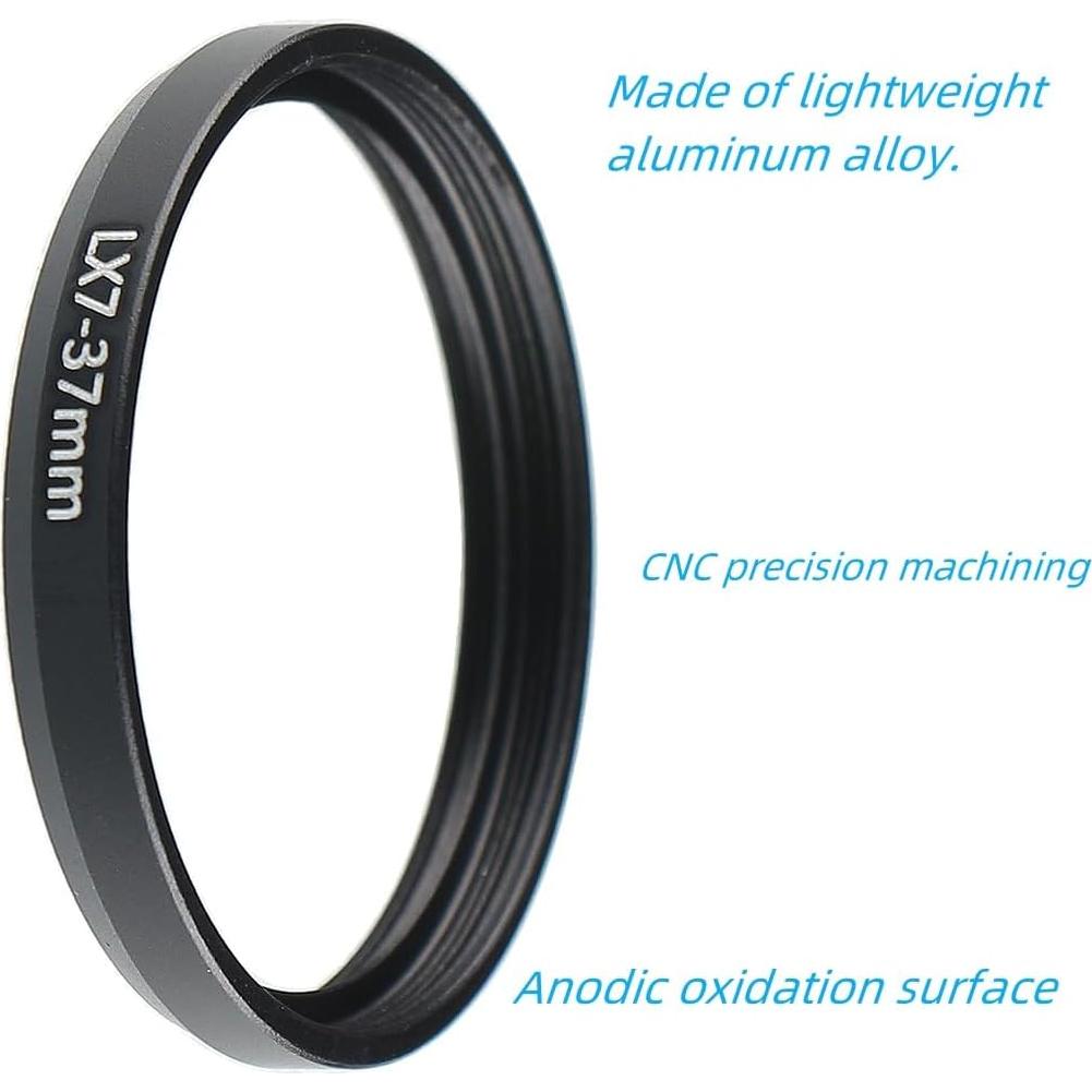 Anillo Adaptador de Filtro 37mm Keabroir para Panasonic Lumix DMC-LX7