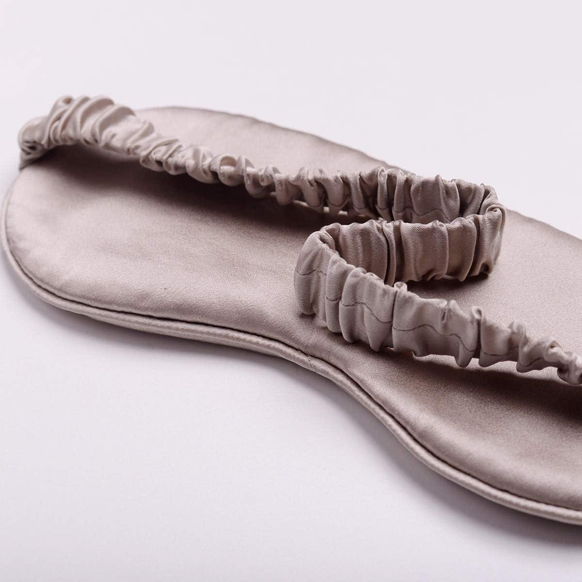 Máscara de Sueño YANSER 100% Seda de Morera Antifaz Lujo