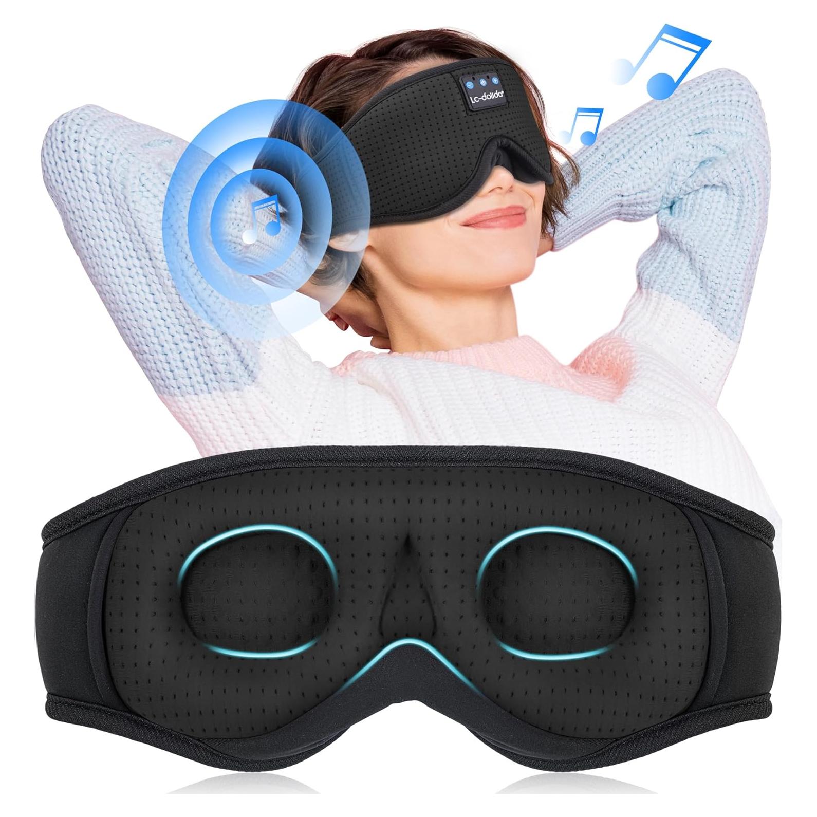 Máscara de Sueño Bluetooth LC-dolida 3D con Auriculares