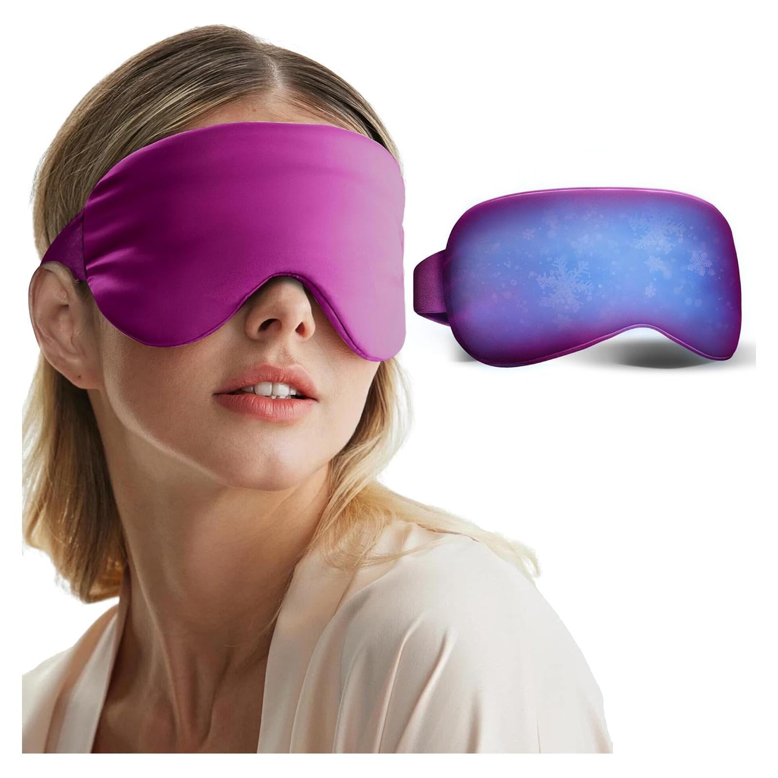 Mascarilla Fría para Ojos FACEMOON - Alivio para Migrañas