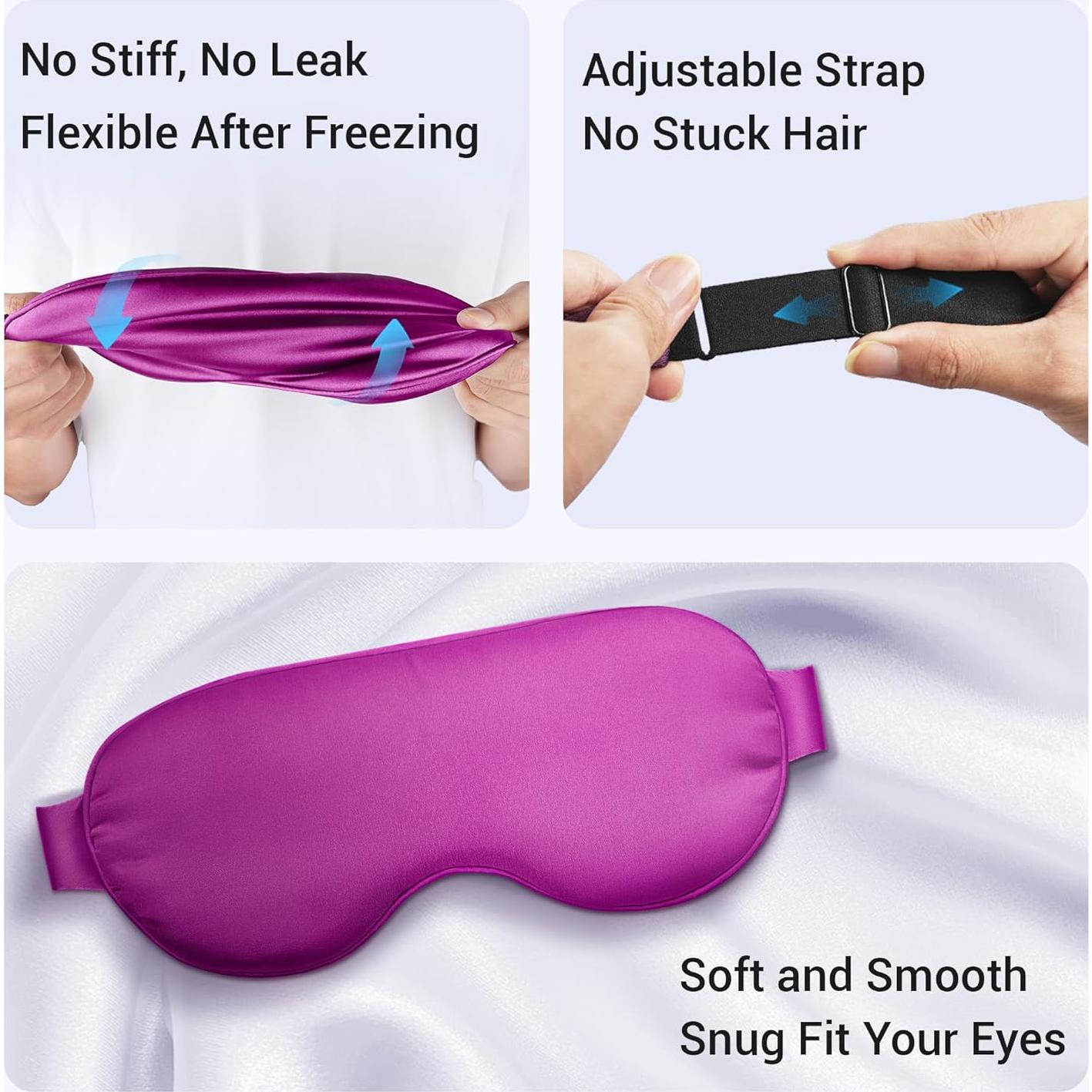 Mascarilla Fría para Ojos FACEMOON - Alivio para Migrañas