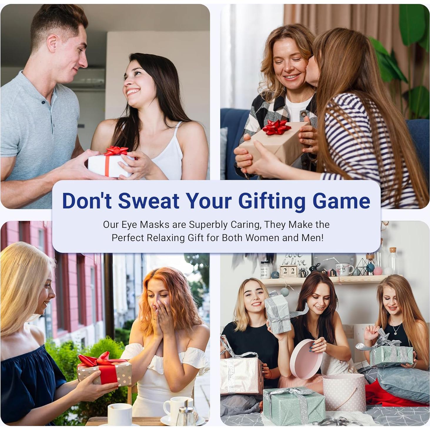 Mascarilla Fría para Ojos FACEMOON - Alivio para Migrañas