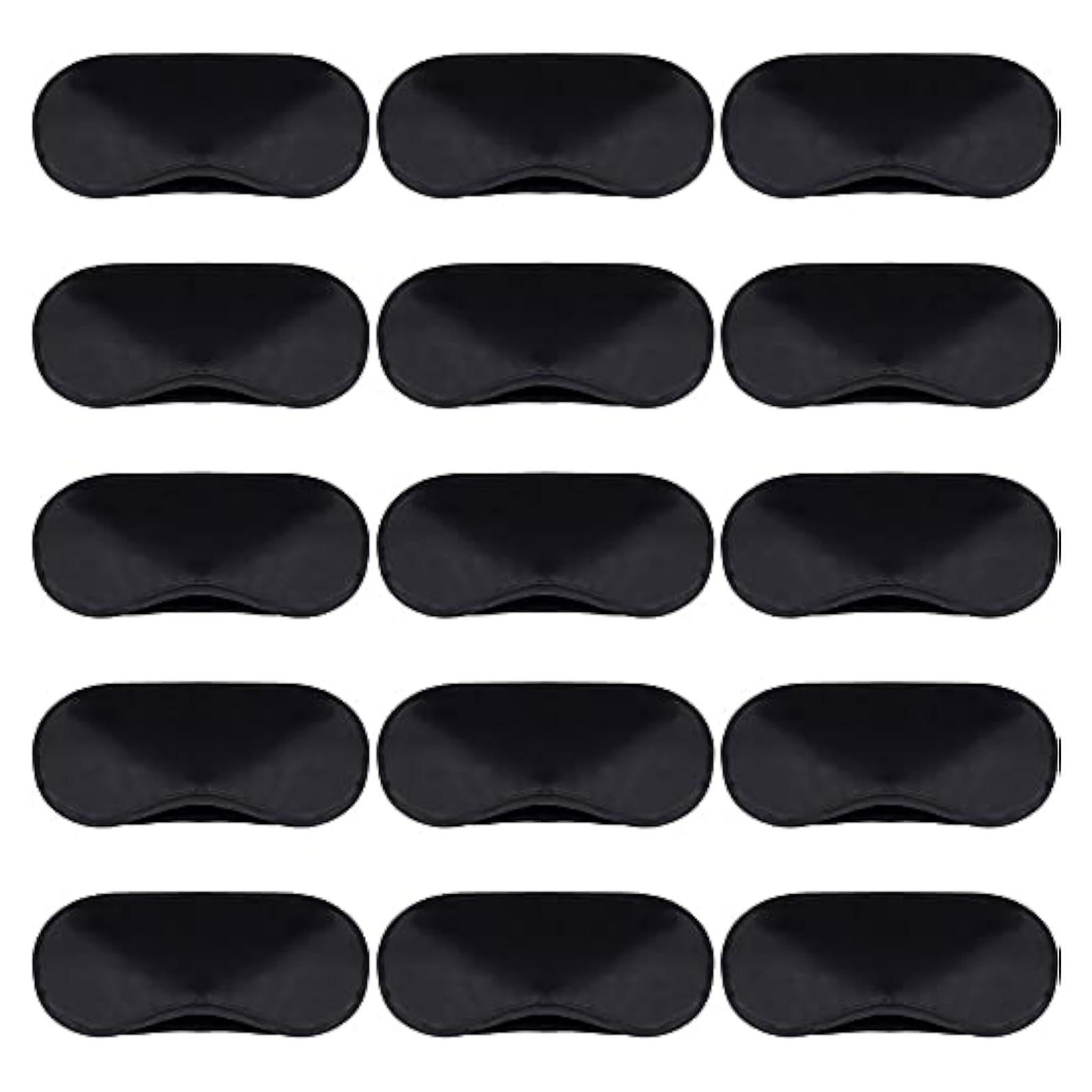 50 Piezas Antifaz para Dormir Hicarer con Almohadilla Nasal