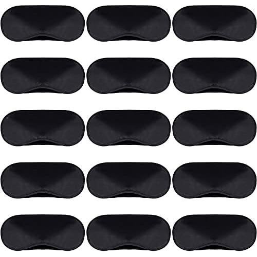 50 Piezas Antifaz para Dormir Hicarer con Almohadilla Nasal