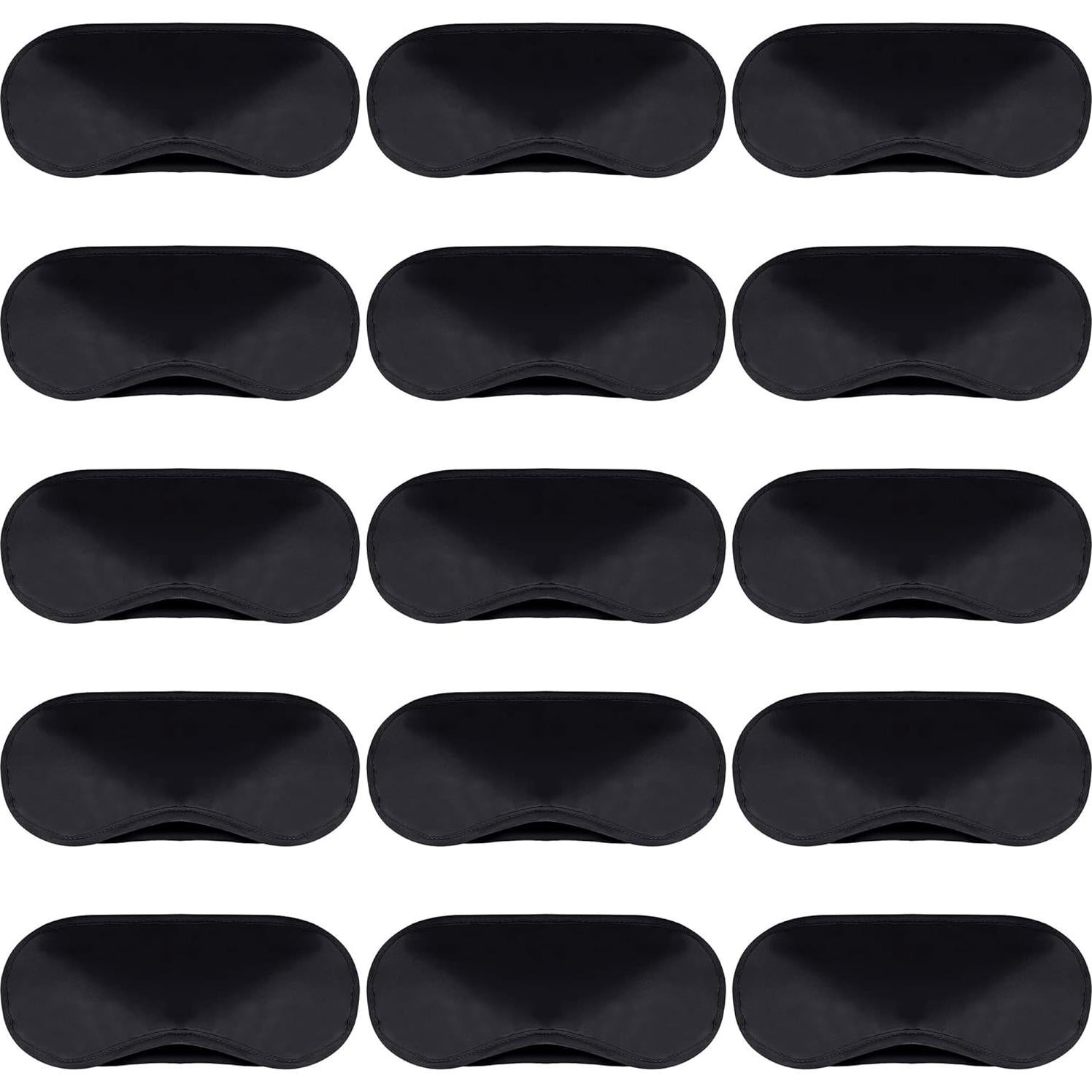 50 Piezas Antifaz para Dormir Hicarer con Almohadilla Nasal