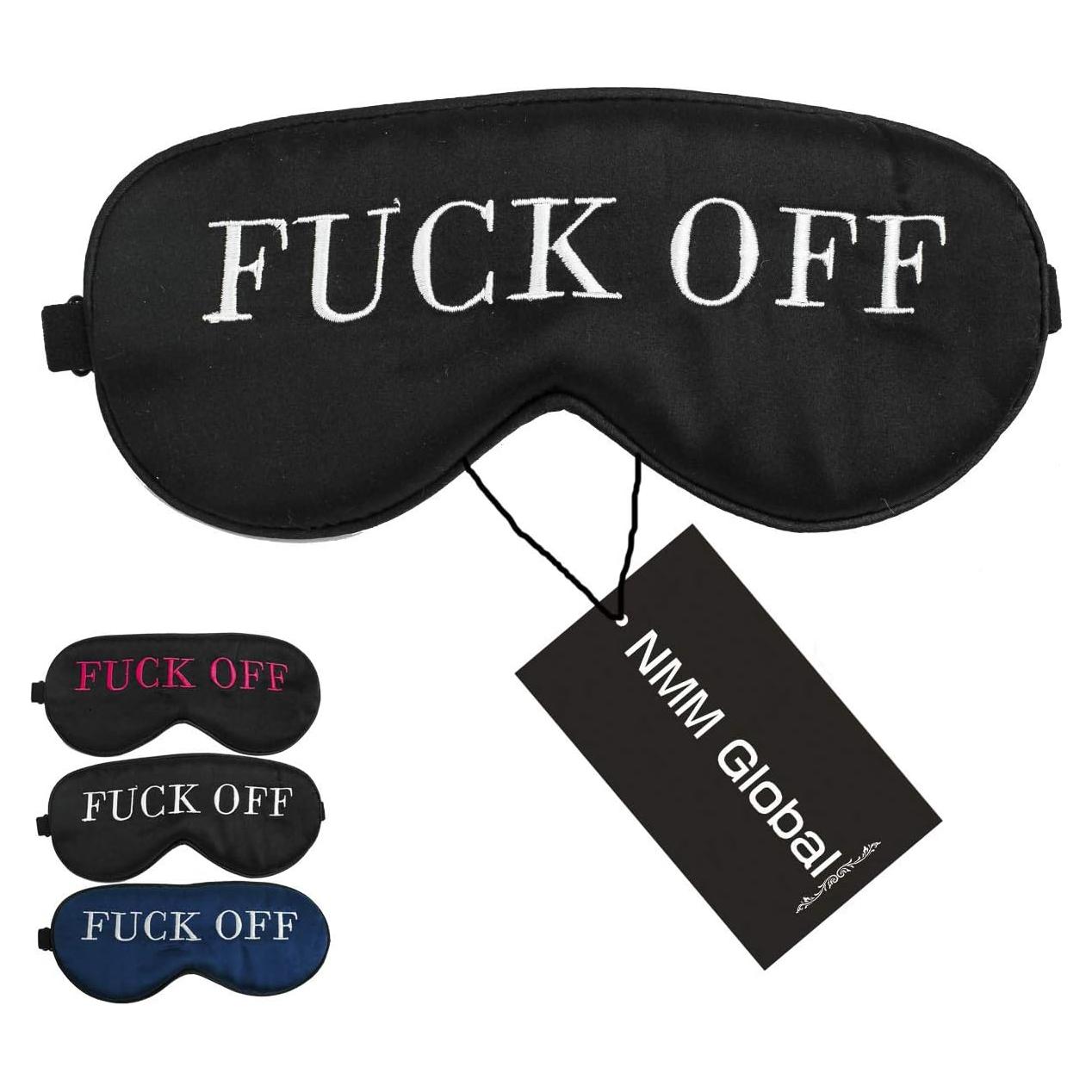 Máscara de Sueño Seda Morera NMM Ajustable Total Oscuridad