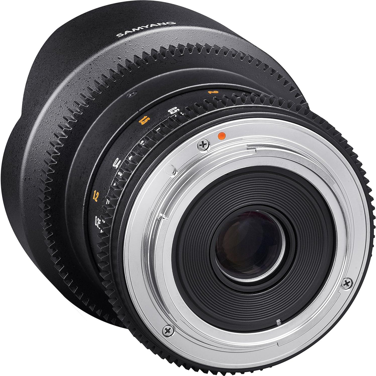 Lente Samyang 14mm T3.1 VDSLR II para Cámara Sony E-Mount