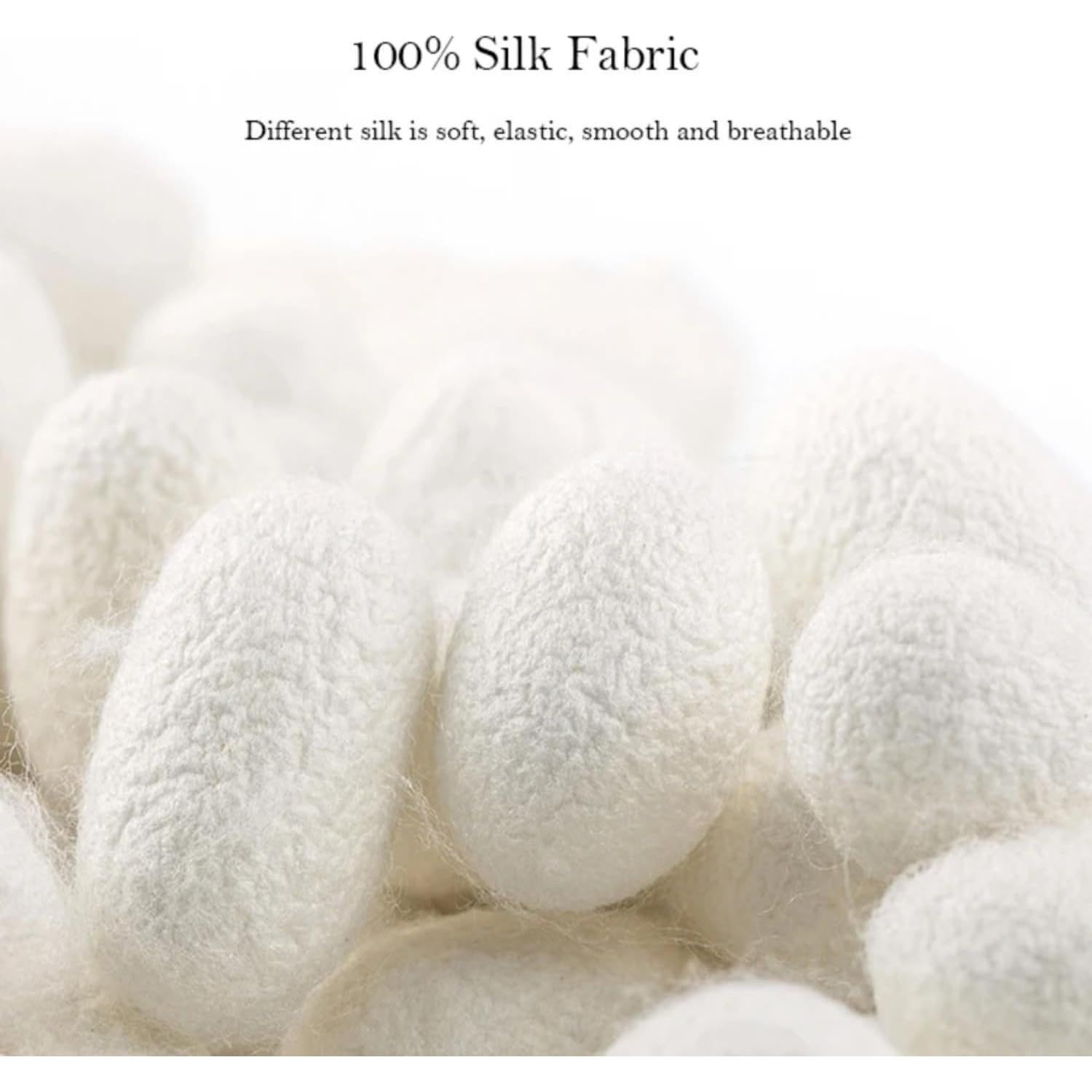 Máscara de Sueño de Seda Innoflyx 100% Blackout Ajustable