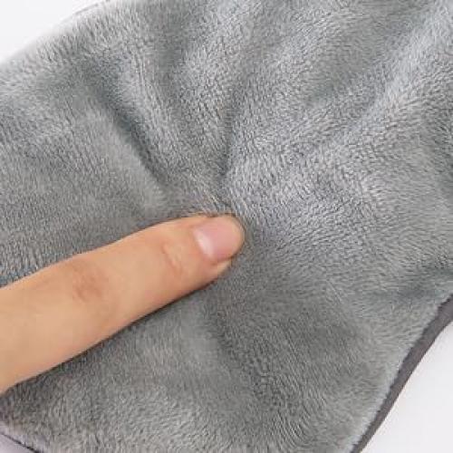 Máscara de Ojos con Peso Sivio Gris Reversible para Dormir