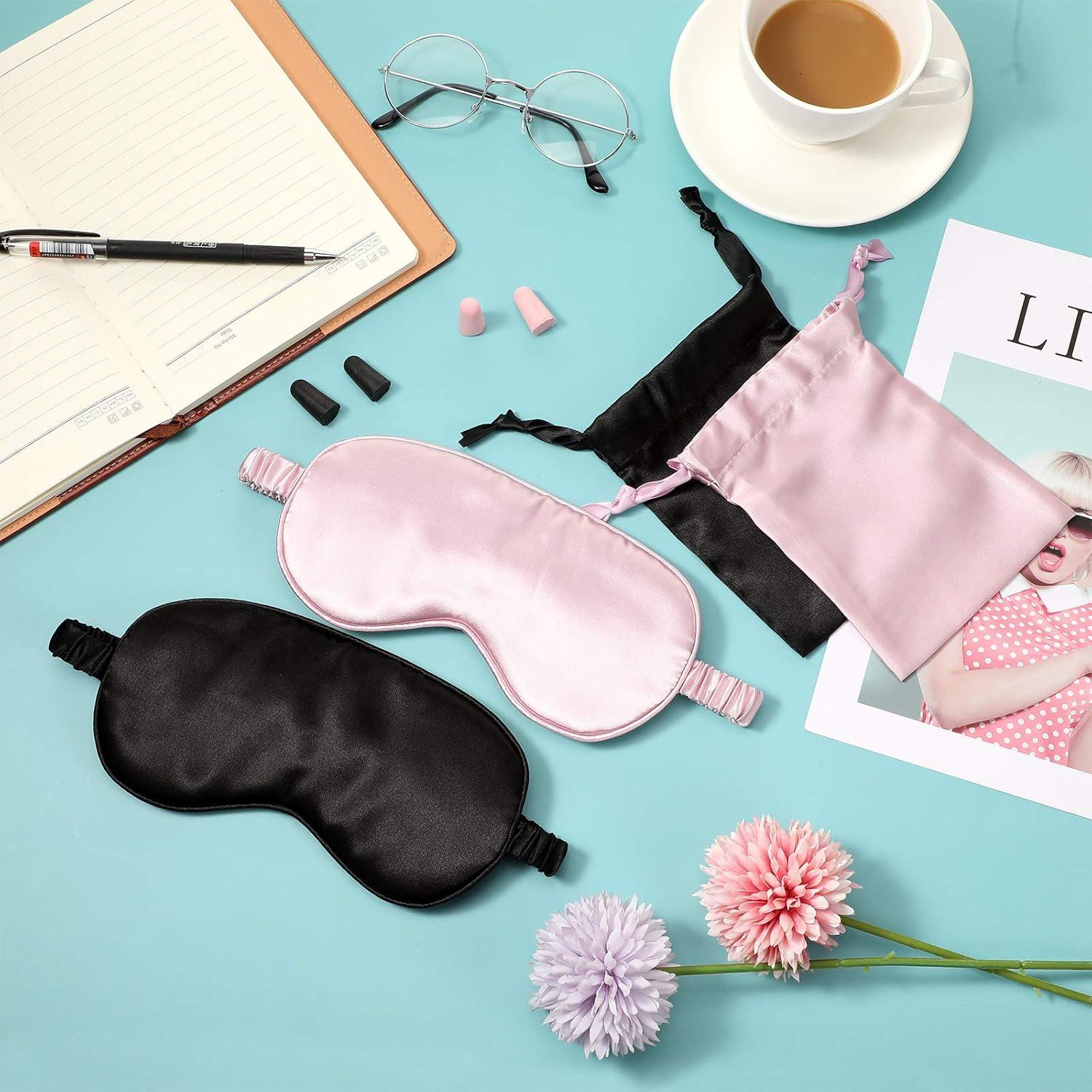 Conjunto de máscara de dormir Geyoga 2 antifaces y tapones