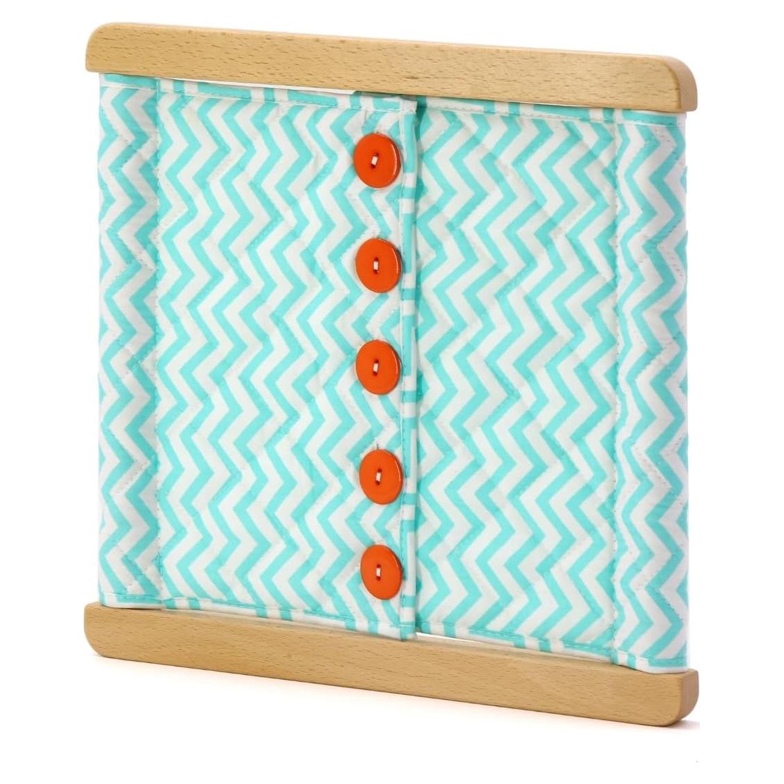 Kiddison Marco de Vestir Montessori 30cm Botones Grande