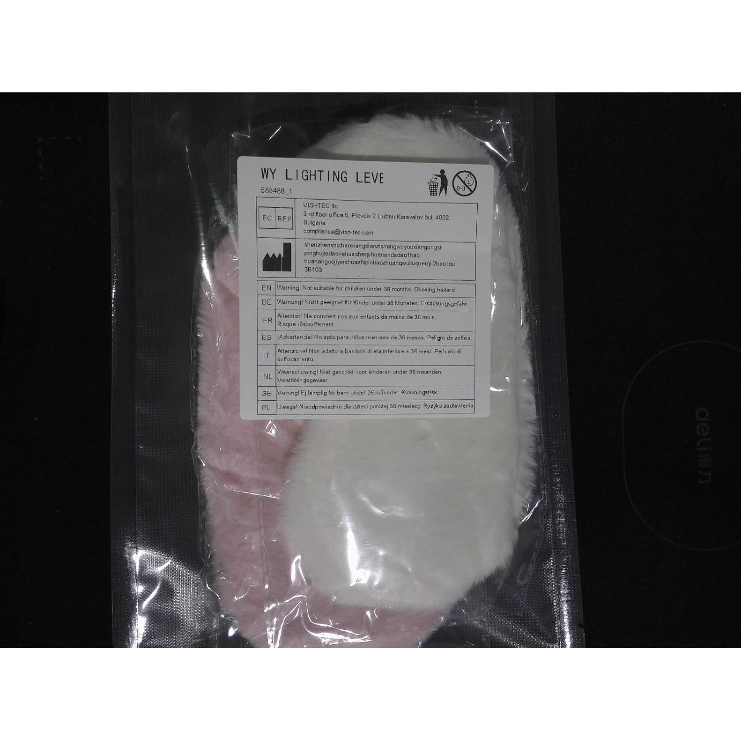 2 Pcs Máscara de Ojos Suave WY LIGHTING Nivel 565488