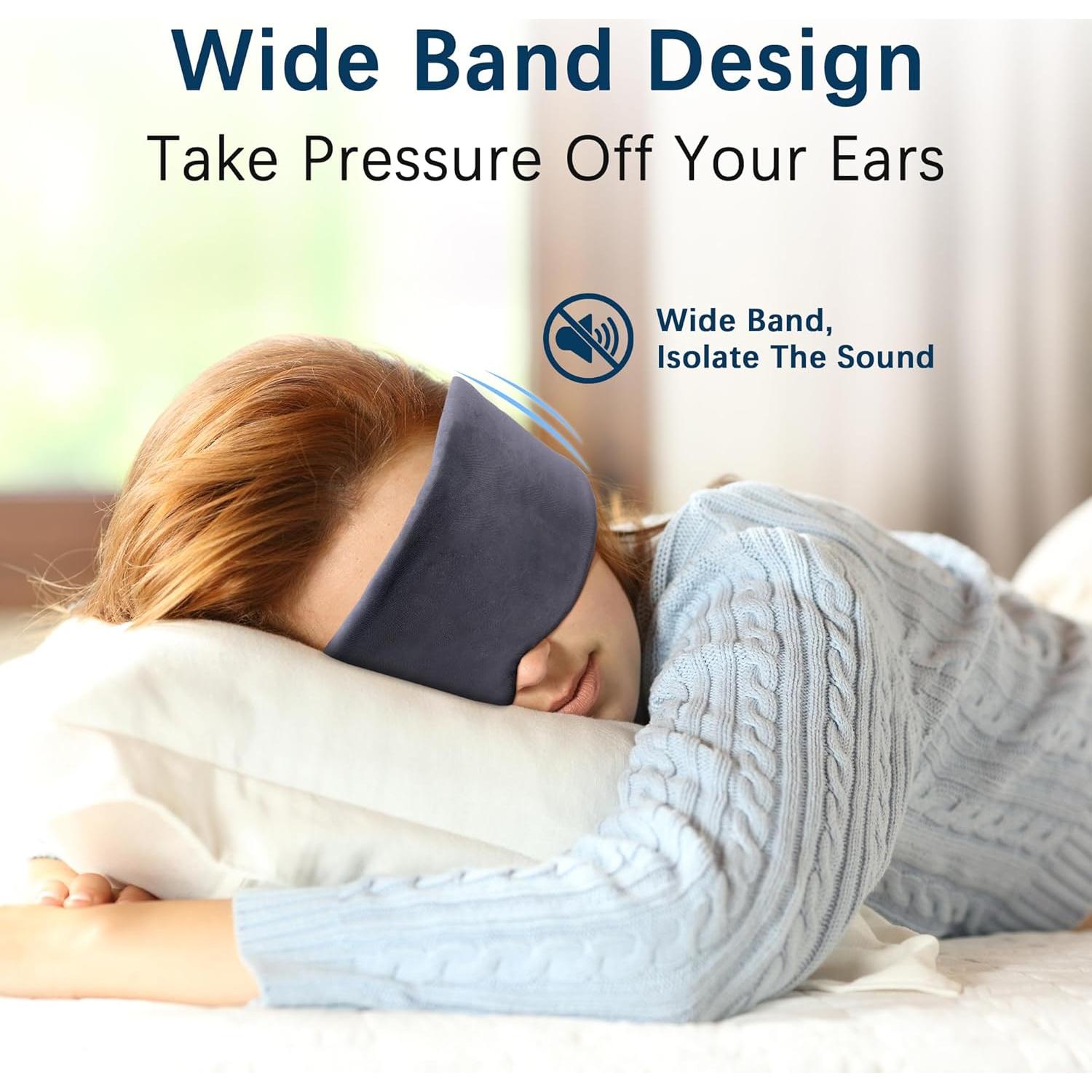 Máscara de Sueño Sysrion Ultra Suave Ajustable para Dormir