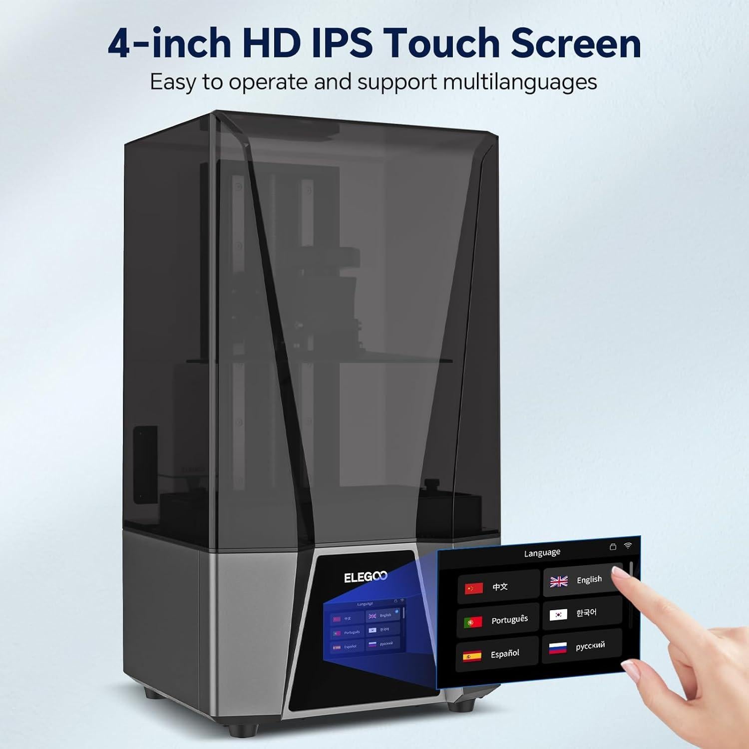 Impresora 3D ELEGOO Saturn 3 Ultra 12K 10" LCD WiFi 11.97kg