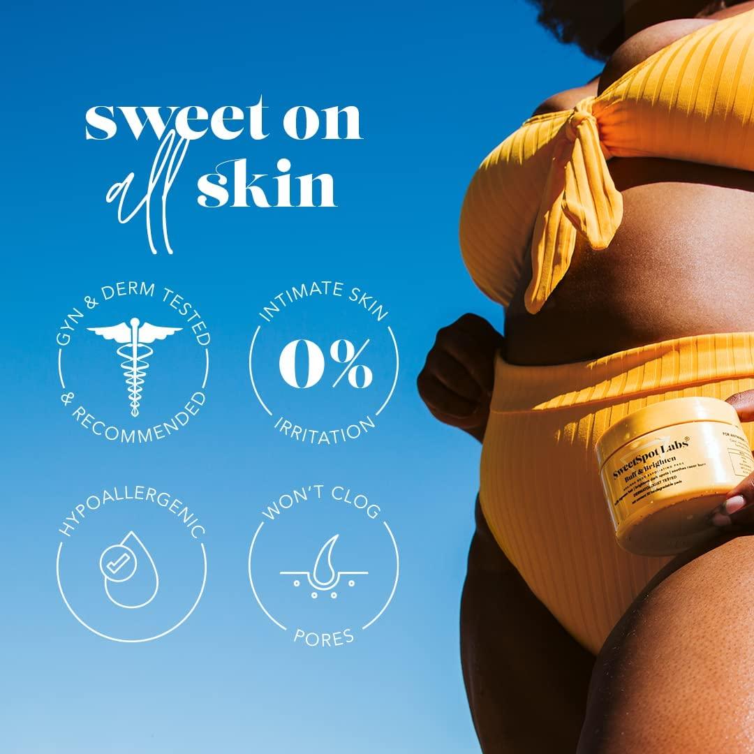 SweetSpot Labs Almohadillas Exfoliantes 2 Pack para Vellos Encarnados