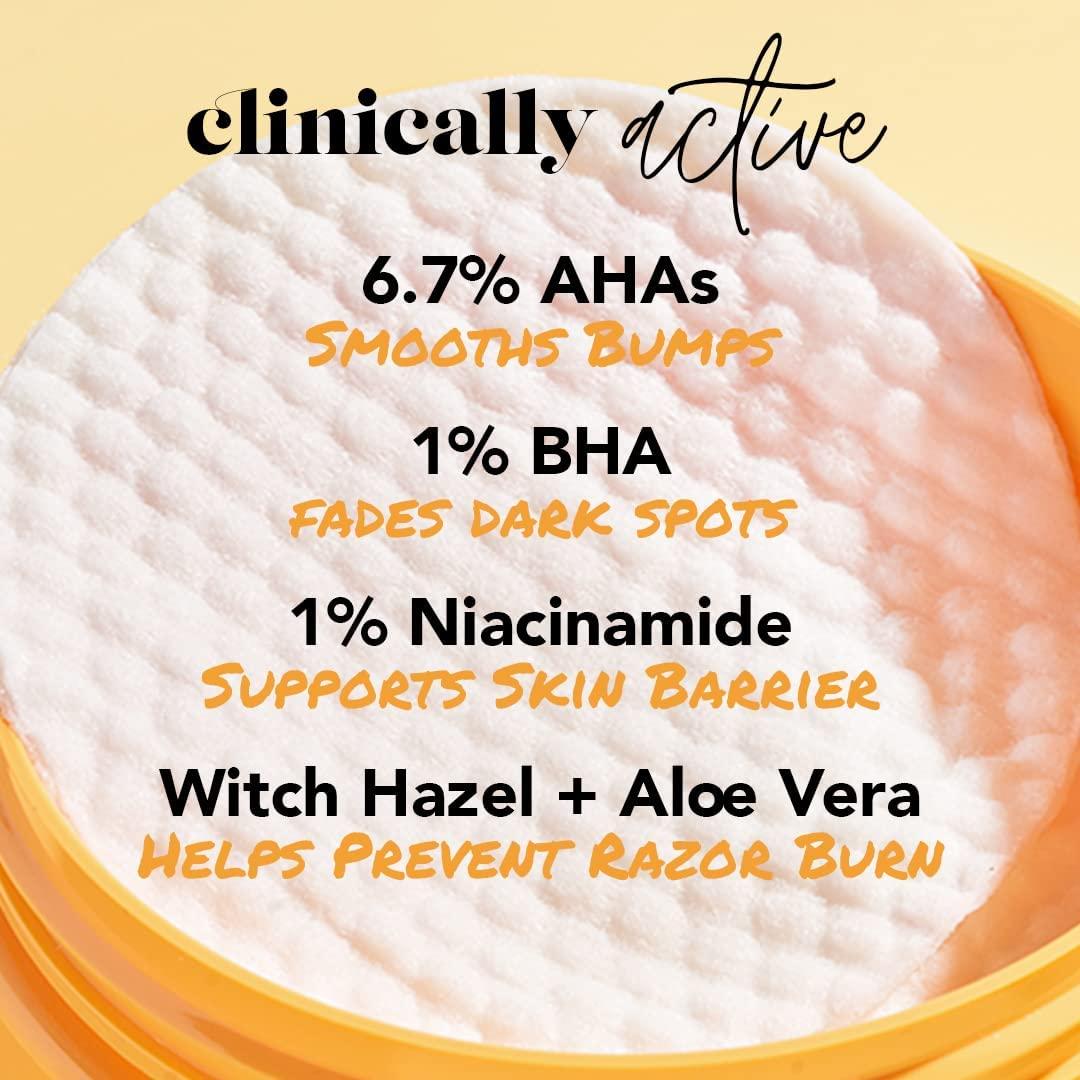 SweetSpot Labs Almohadillas Exfoliantes 2 Pack para Vellos Encarnados