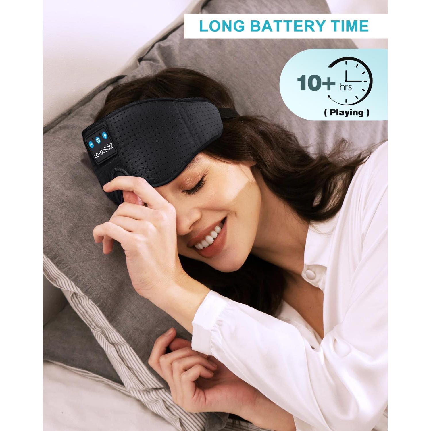 Auriculares para dormir LC-dolida 3D Bluetooth Negro