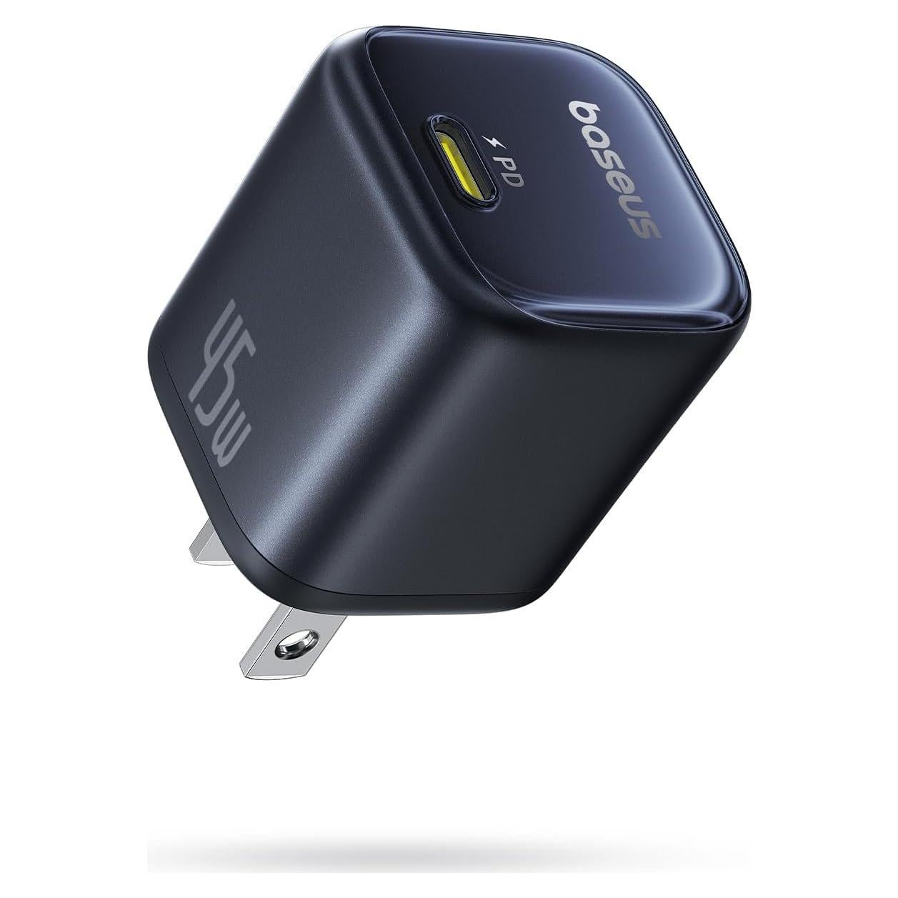 Cargador Baseus 45W USB-C PicoGo C1 Carga Rápida Compacto