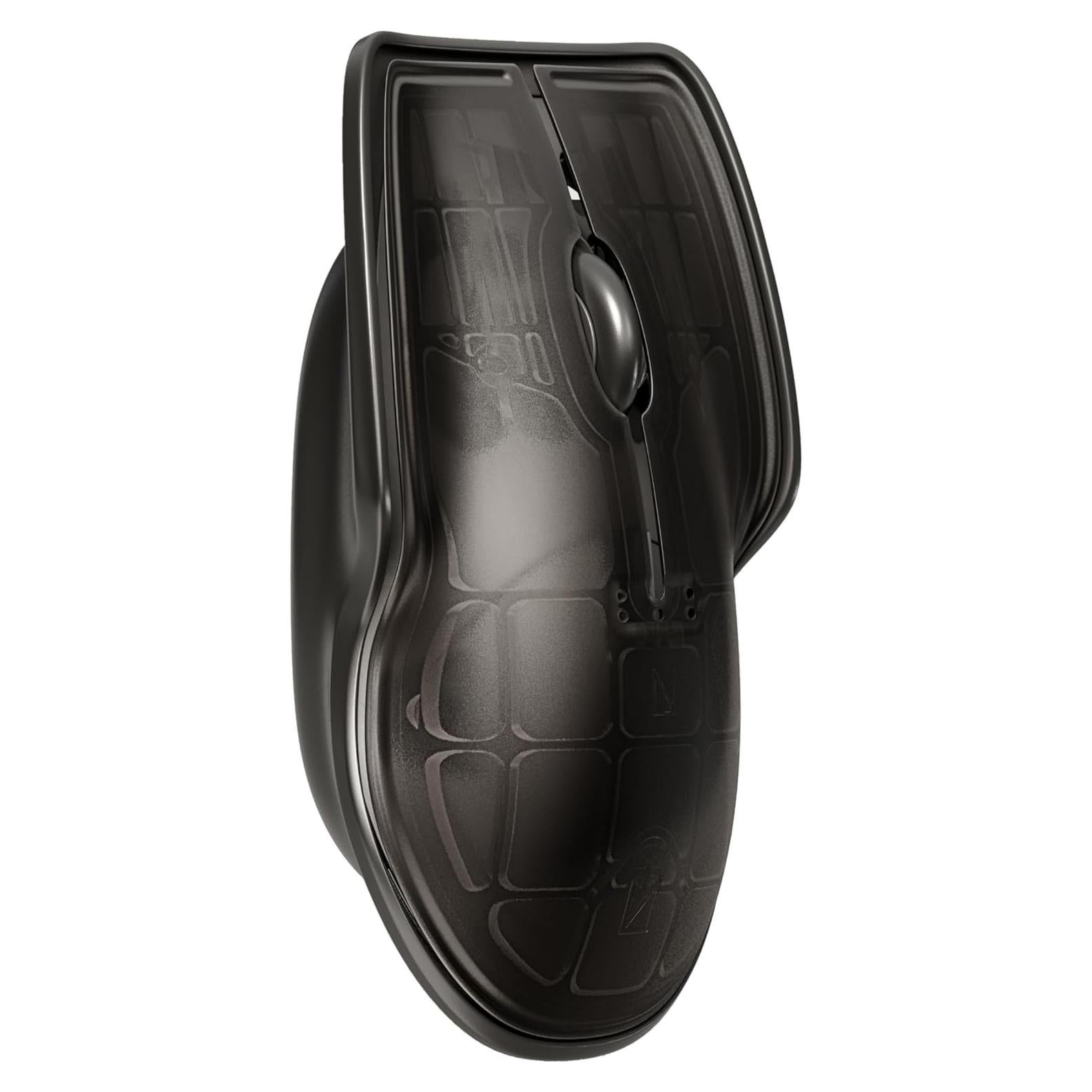 Ratón Inalámbrico Lunar Artefacts Negro Chroma Recargable Ergonómico