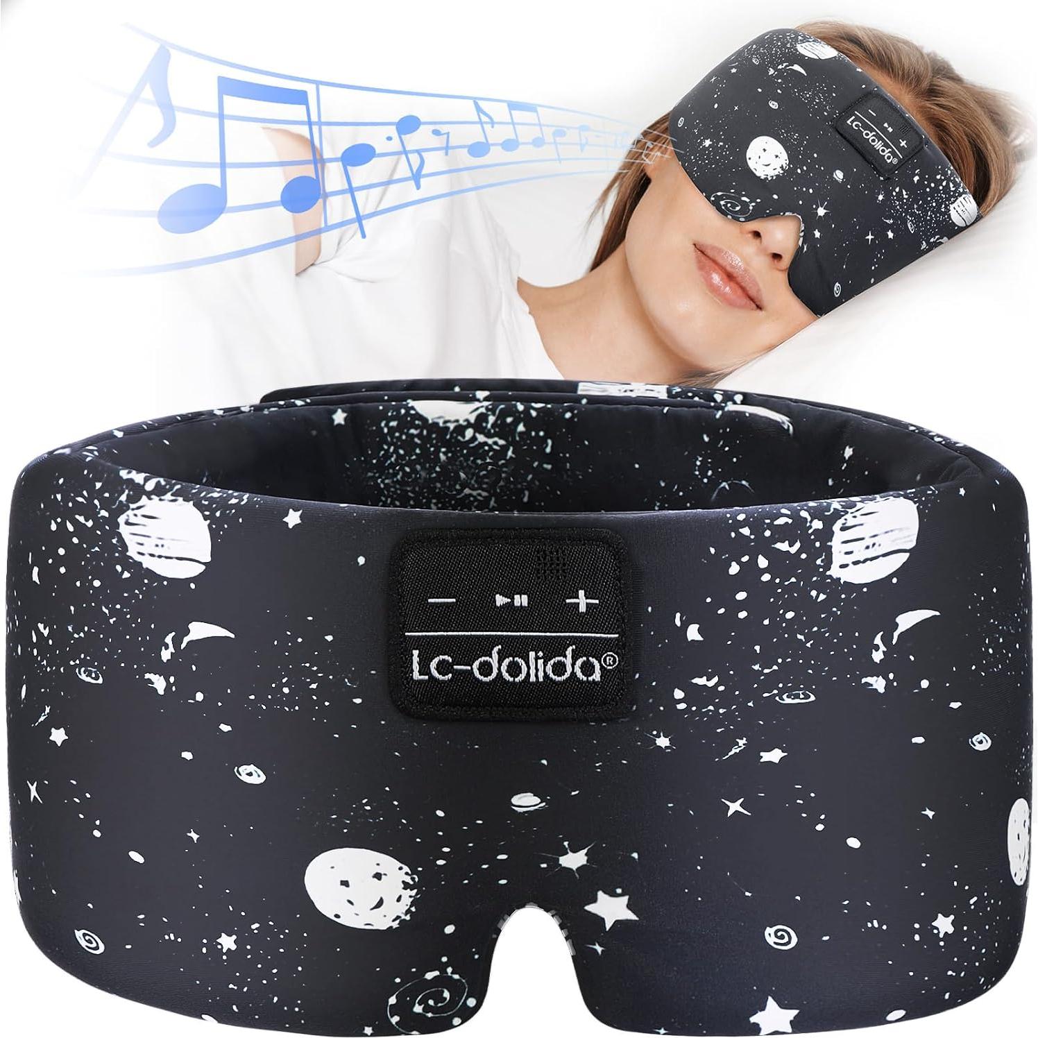 Máscara de Sueño LC-dolida con Bluetooth 5.4 y Comodidad