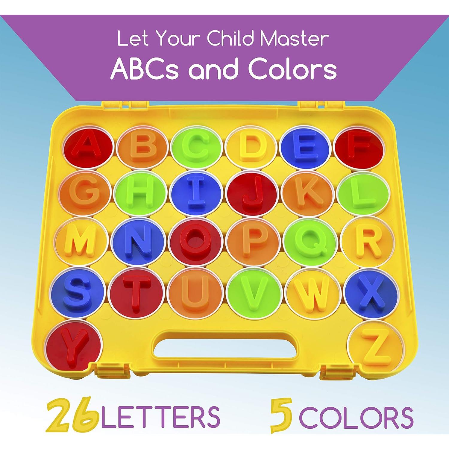 Juego Educativo de Emparejamiento de Huevos Play Brainy - 26 Letras ABC