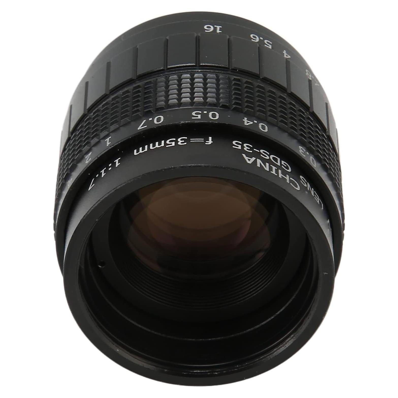 Lente Manual Pomya 35mm F1.7 para Cámara Sin Espejo MFT