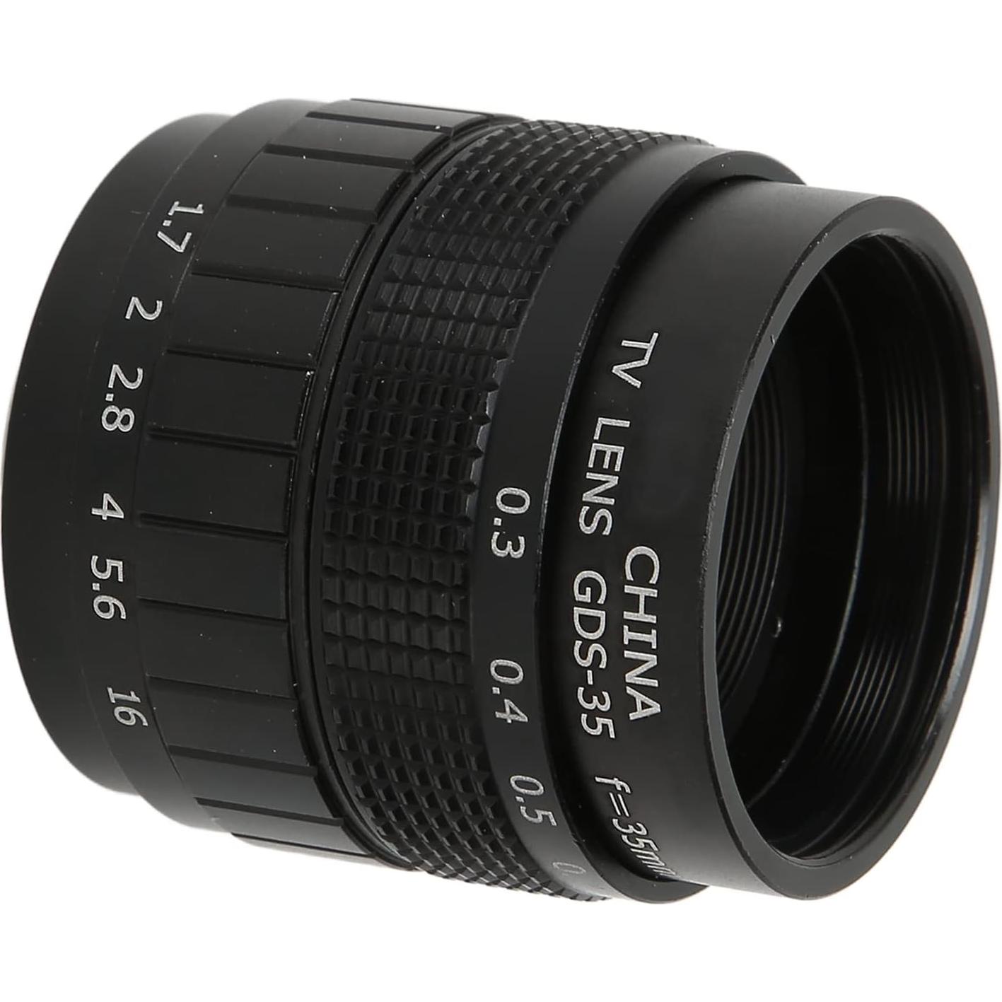 Lente Manual Pomya 35mm F1.7 para Cámara Sin Espejo MFT