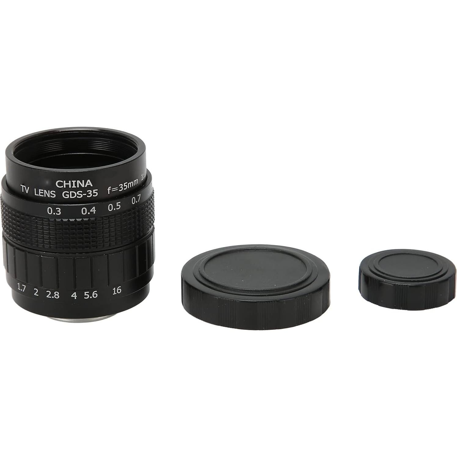 Lente Manual Pomya 35mm F1.7 para Cámara Sin Espejo MFT