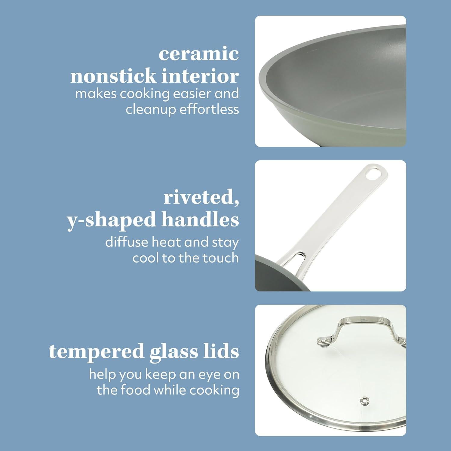 Juego de Utensilios de Cocina 10 Piezas Sur La Table Verde