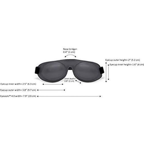 Máscara de Sueño Eyeseals 4.0 - Carbón - Hidratante para Ojos