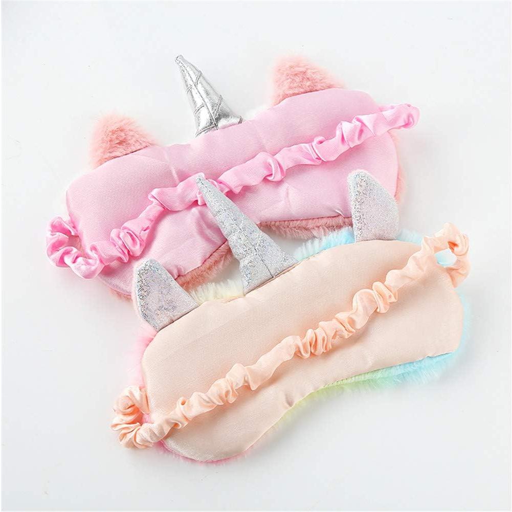 Máscara de Sueño KANOA Unicornio Arcoíris Suave 15x10cm