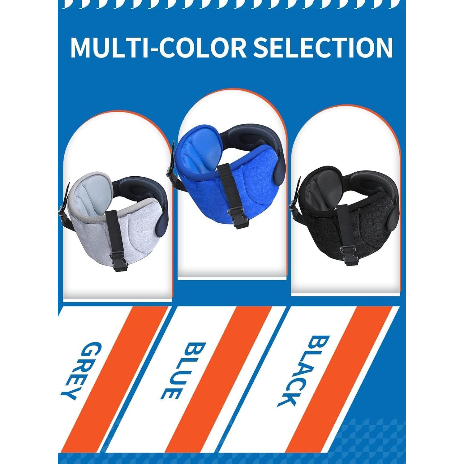 Almohada de Viaje SARISUN con Soporte 360° y Máscara