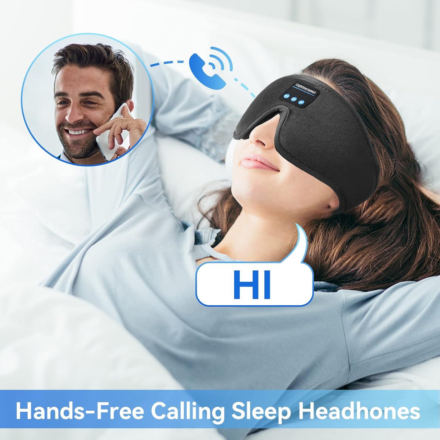 Máscara de ojos Bluetooth 5.0 Lightimetunnel para dormir