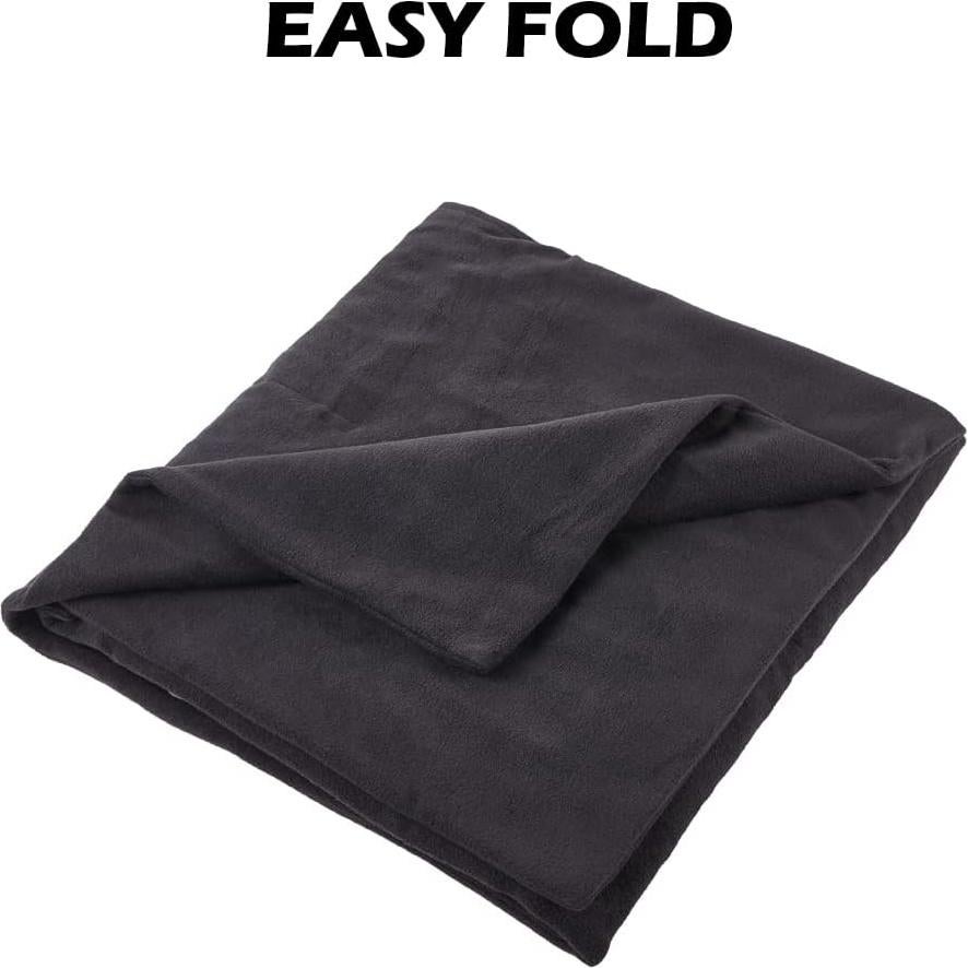 Manta Eléctrica Big Hippo 12V para Coche 147x107 cm Negra