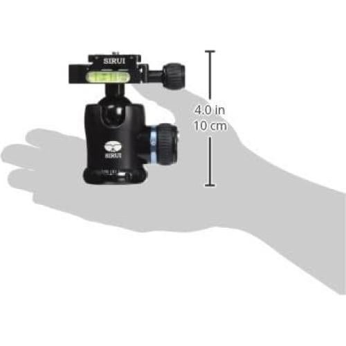 Cabezal de trípode de aluminio Sirui K-10X con placa rápida