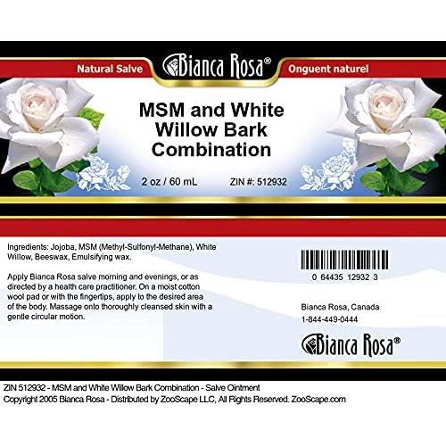 Ungüento Salve Bianca Rosa con MSM y Corteza de Sauce 56.7 g