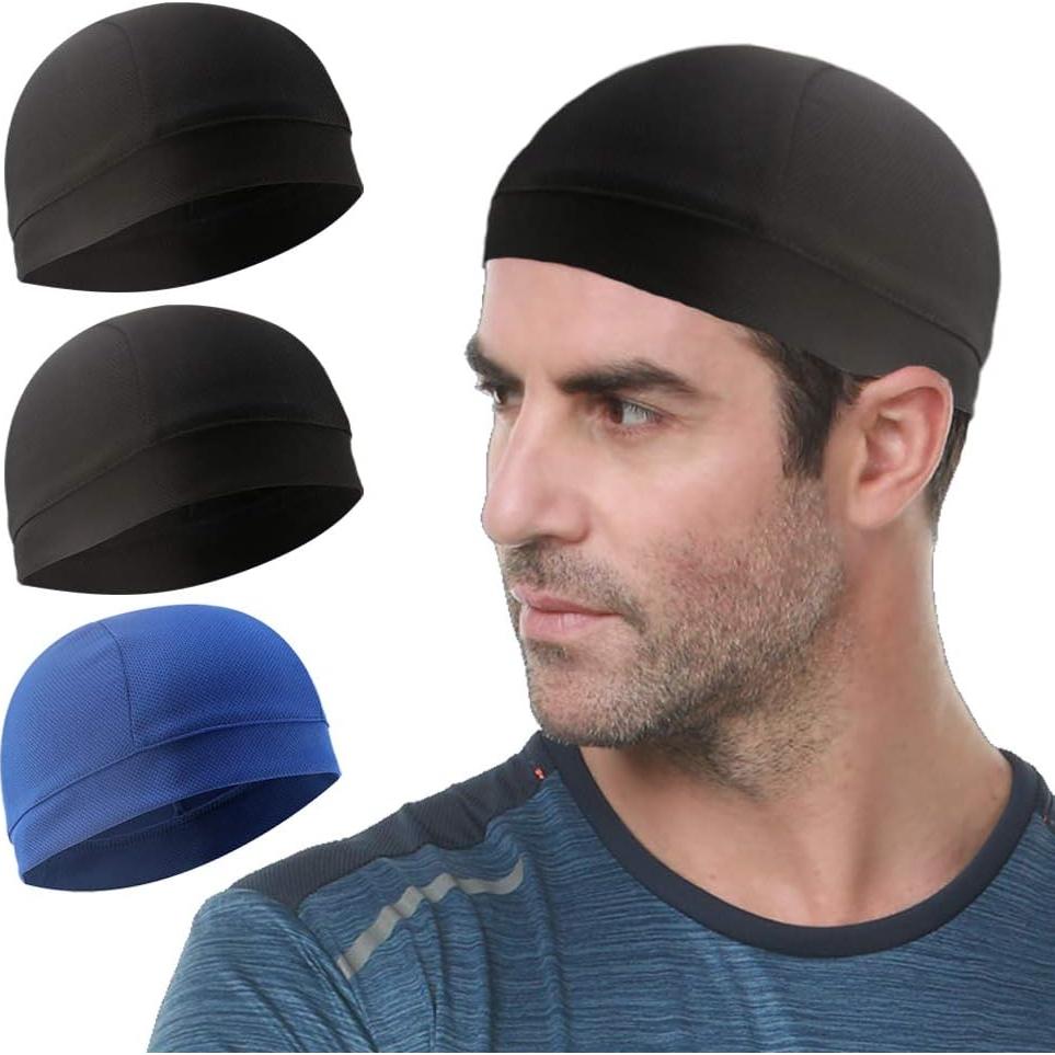 Paquete de 3 Gorras Enfriadoras Baku Silk para Ciclismo