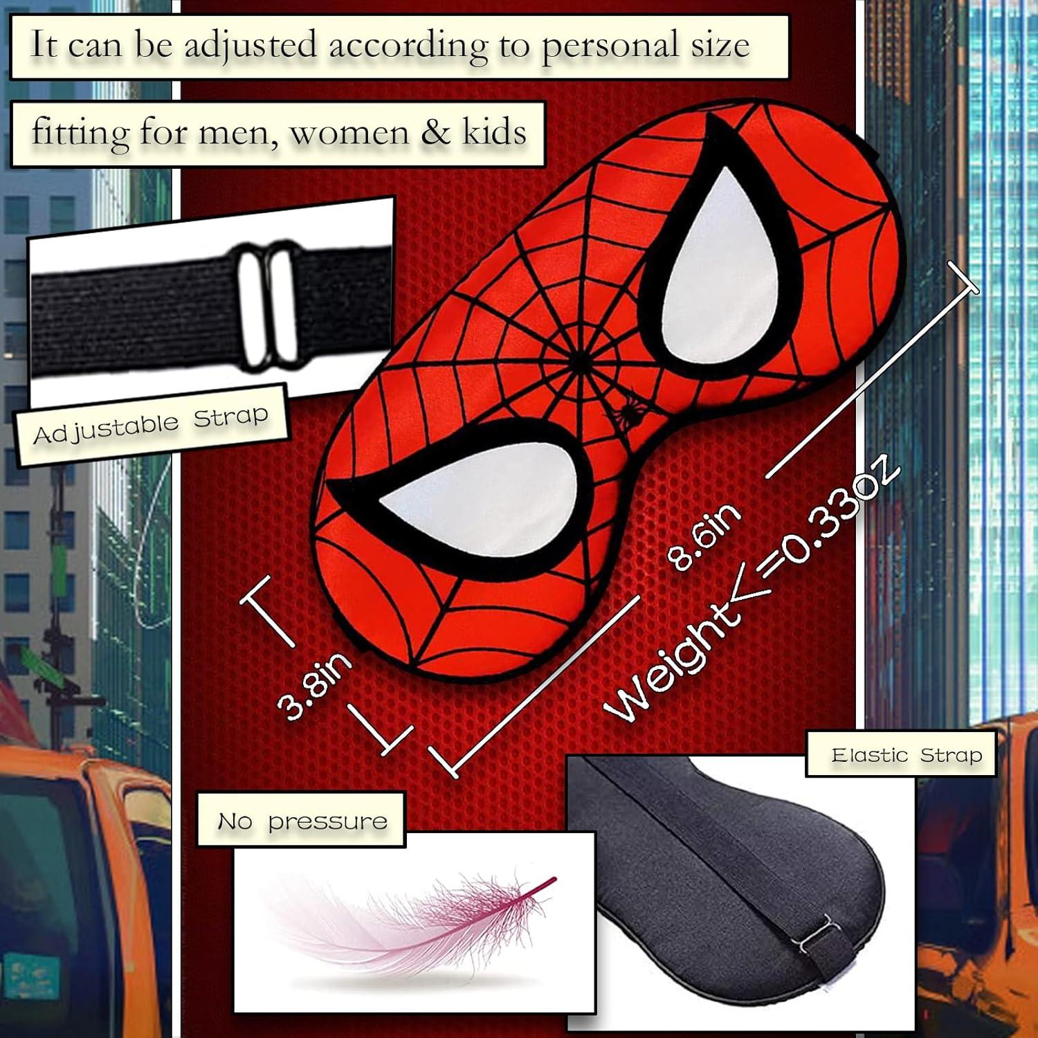 Máscara de Sueño de Seda Yelioio para Niños Ajustable