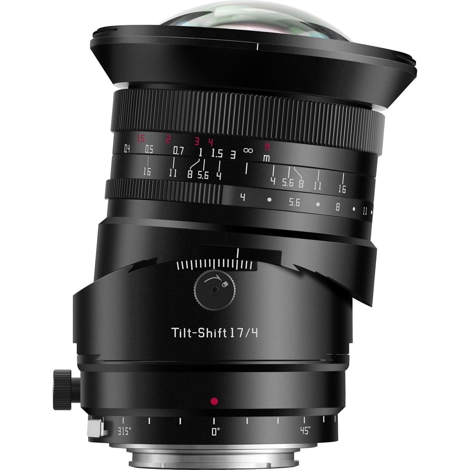 Lente TTARTISAN 17mm F4 Tilt-Shift para Sony E-Mount