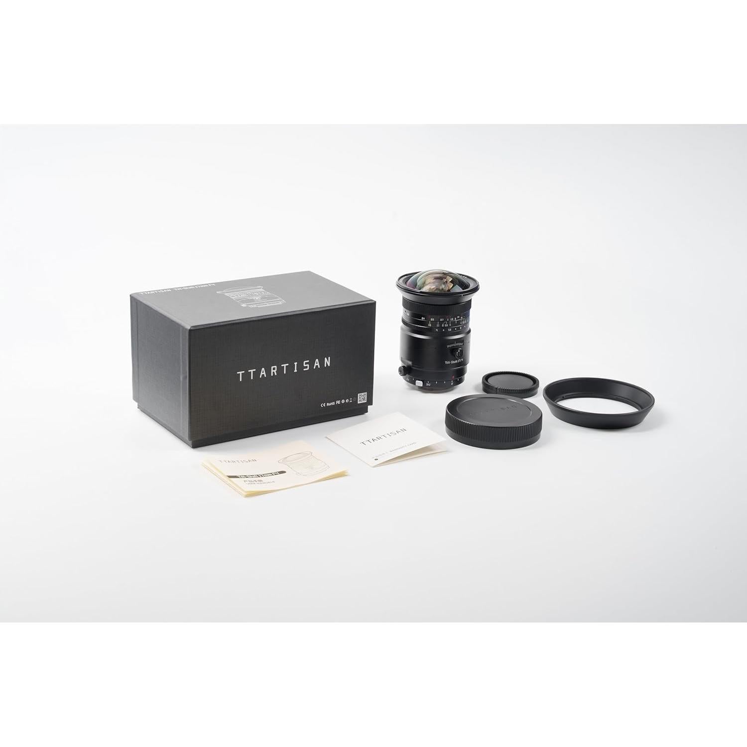 Lente TTARTISAN 17mm F4 Tilt-Shift para Sony E-Mount