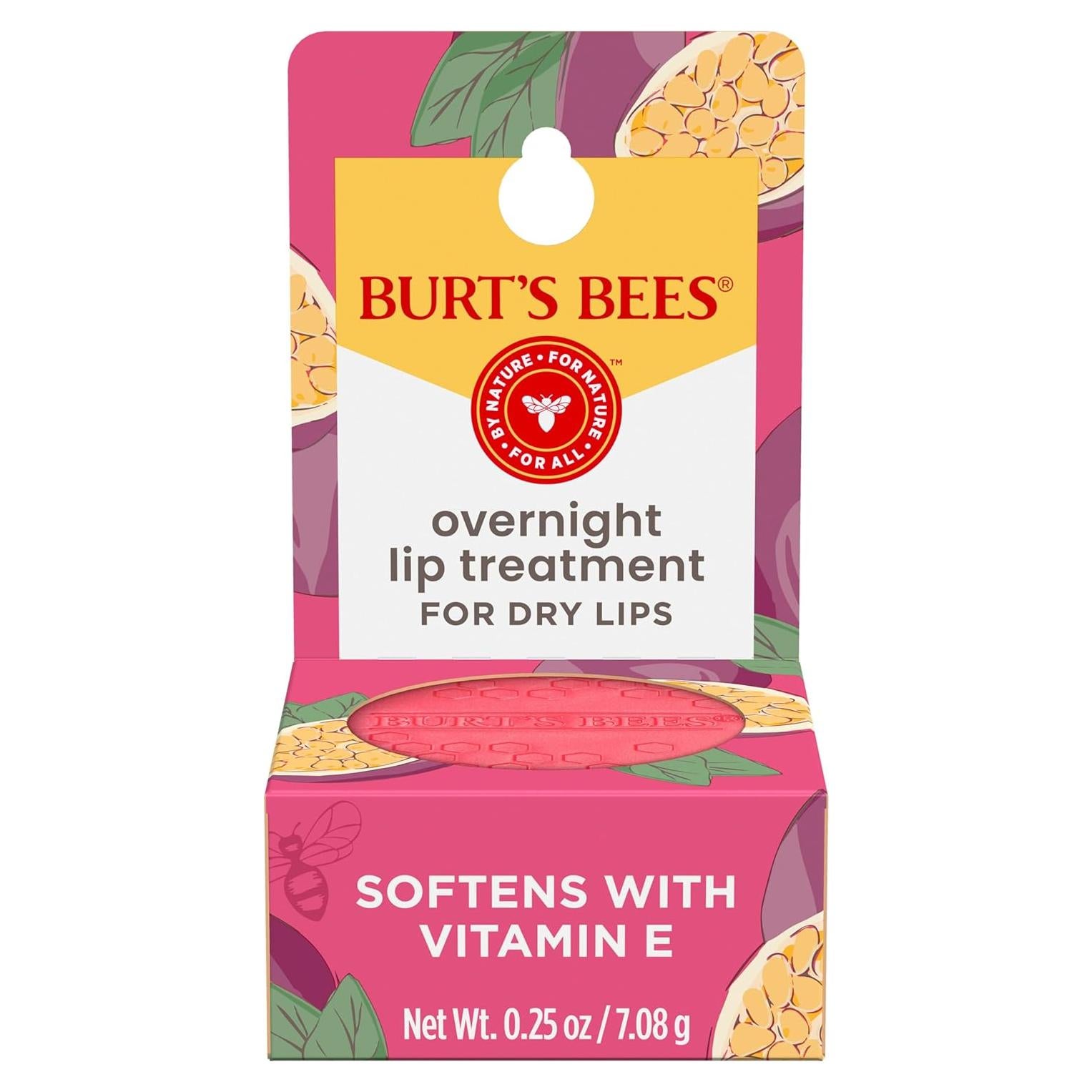 Máscara de Labios Burt's Bees Fruta de la Pasión 7g - Hidratante