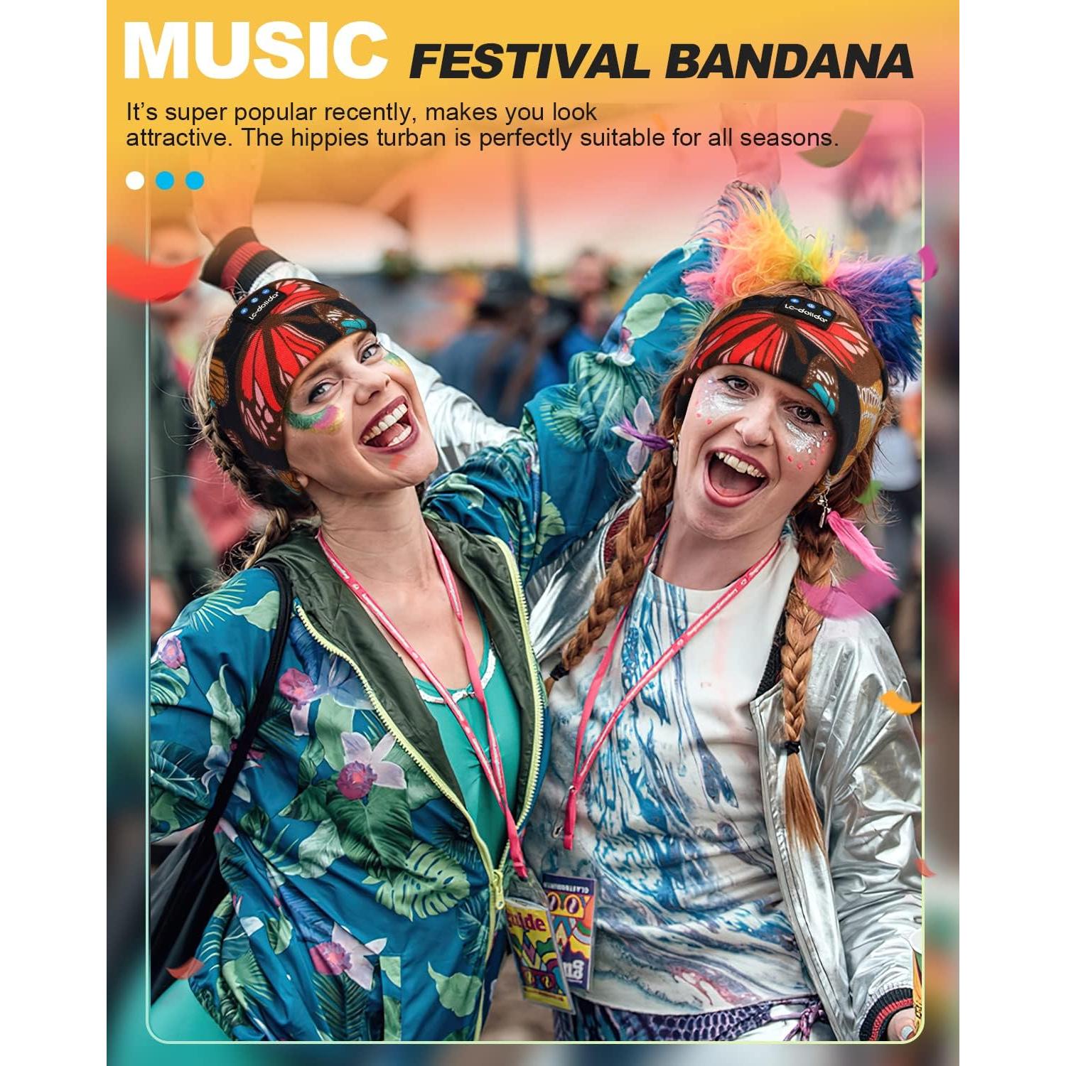 Auriculares Bluetooth 5.4 LC-dolida para Dormir y Ejercicio