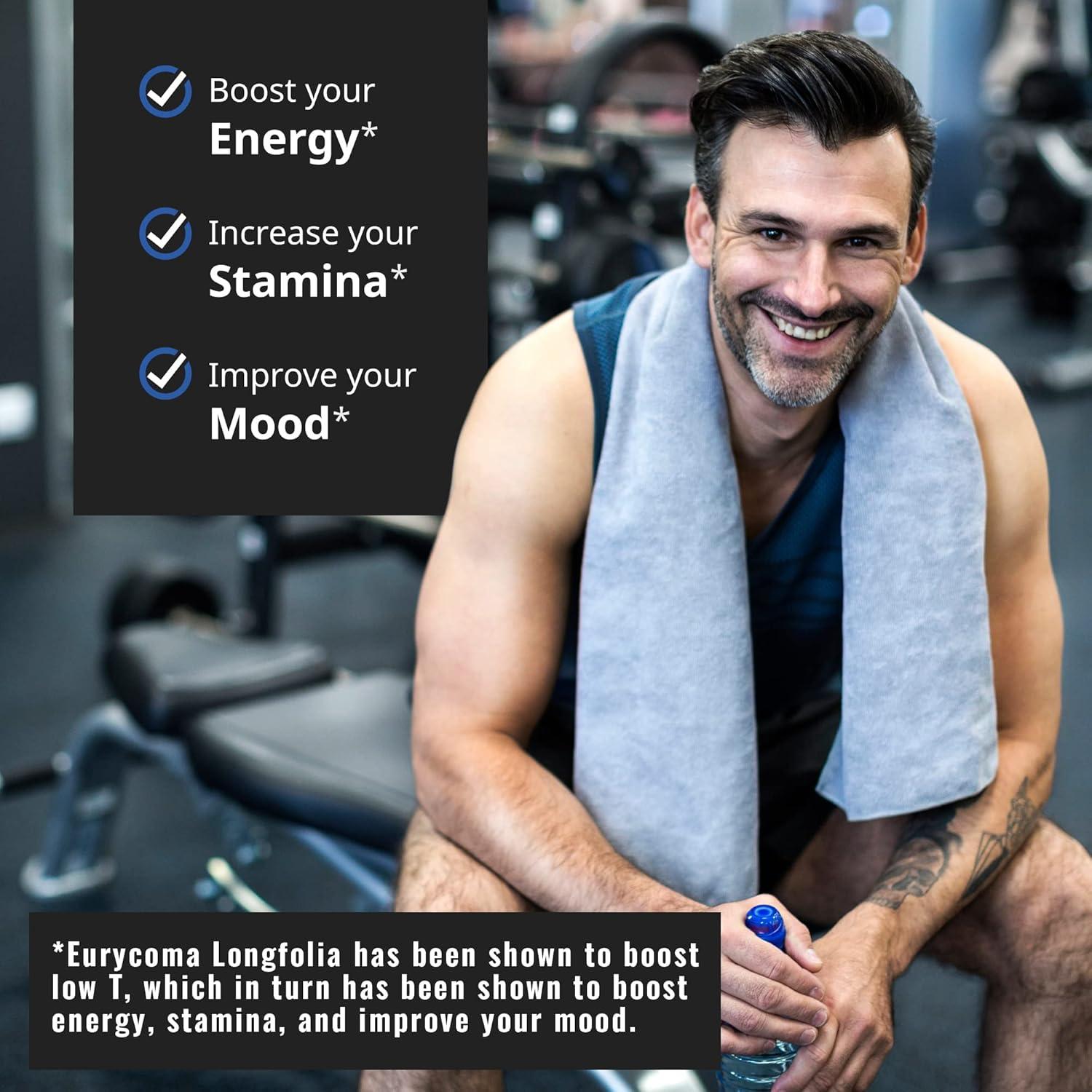 Suplemento Aumentador de Testosterona Andro400 Max 60 Cápsulas