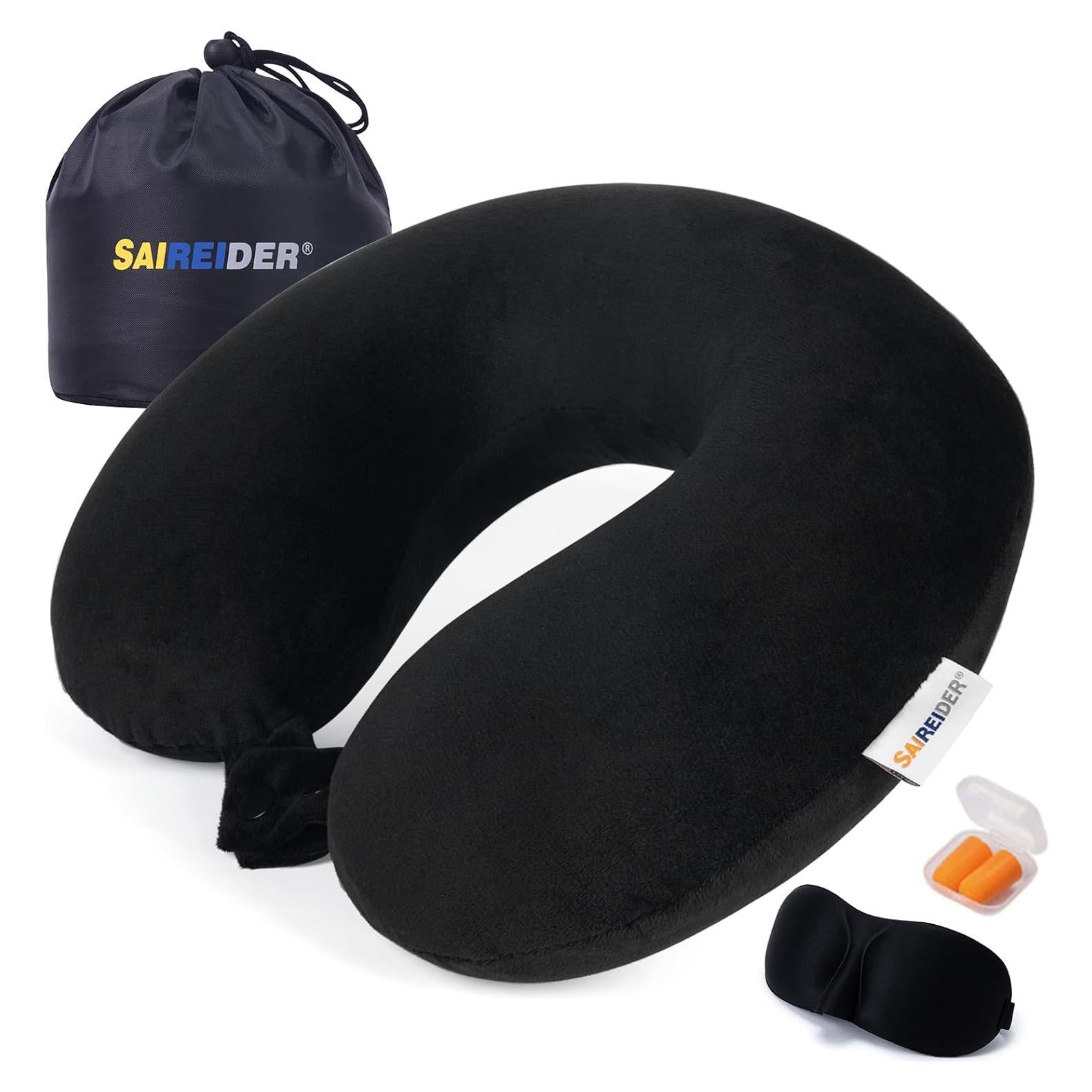 Almohada de Cuello SAIREIDER SRC-TP Espuma Memoria Ajustable