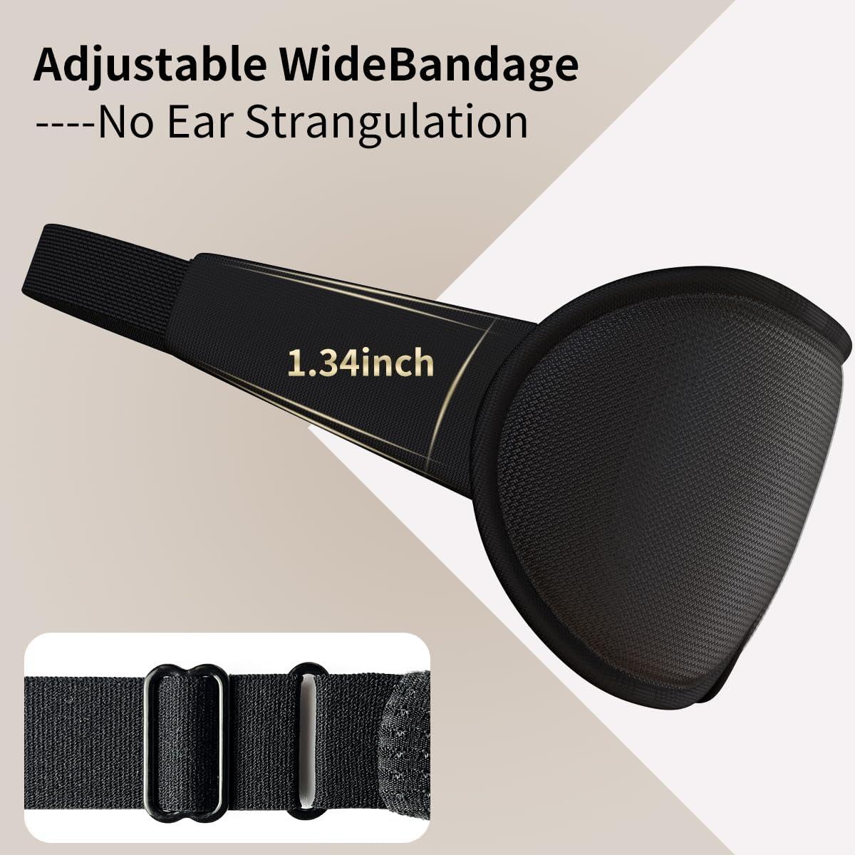 Máscara de Ojos Easysleep 3D Ajustable Bloqueo Luz