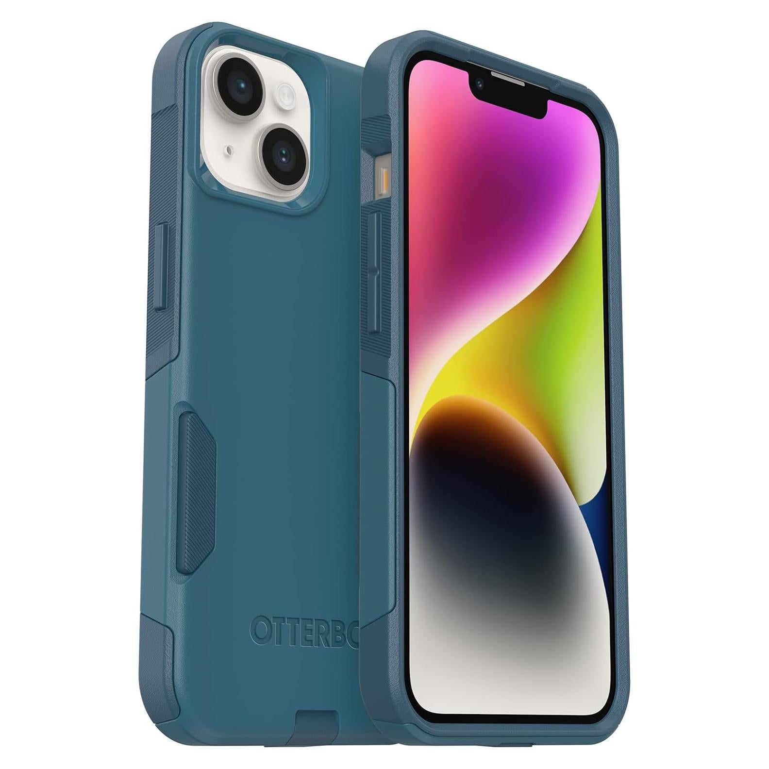 Funda OtterBox Commuter para iPhone 14 y 13 - Azul