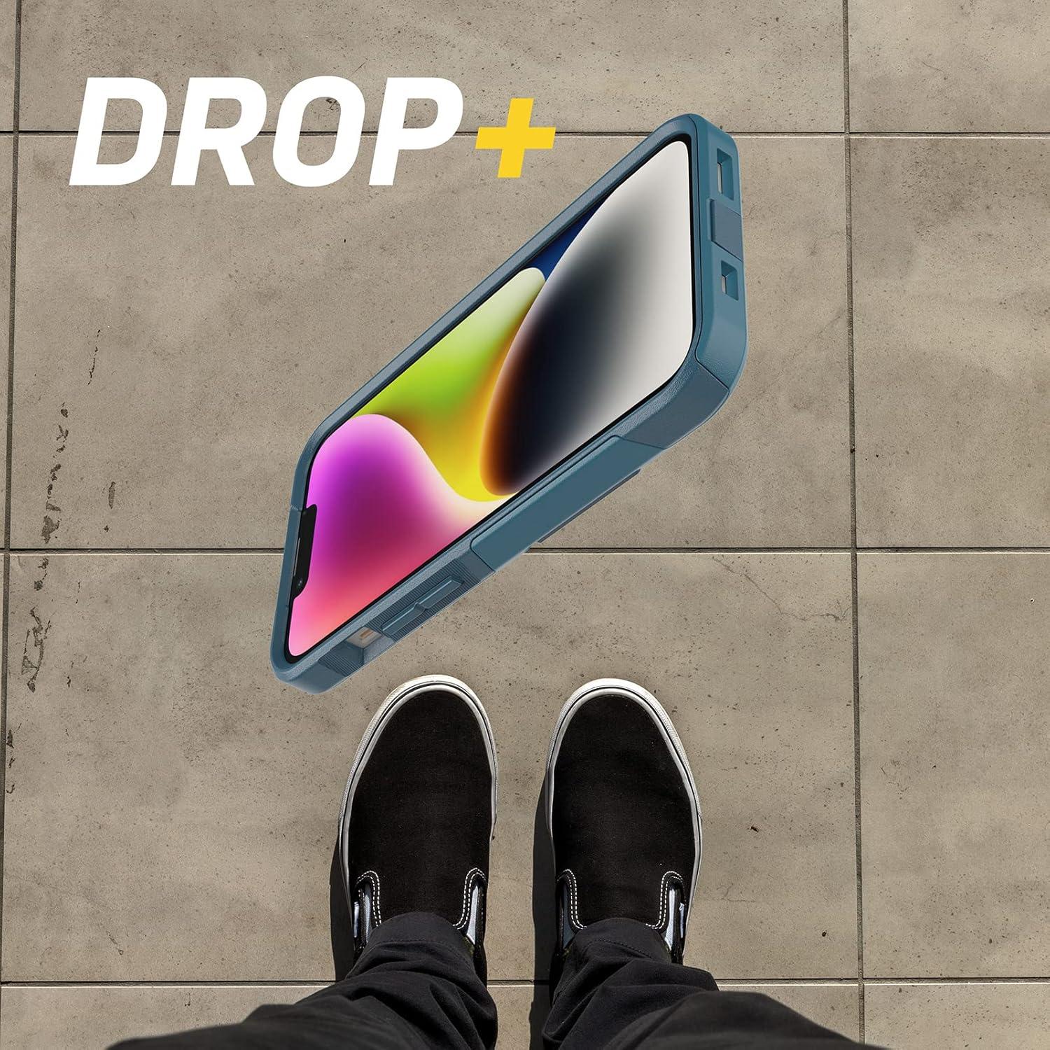 Funda OtterBox Commuter para iPhone 14 y 13 - Azul