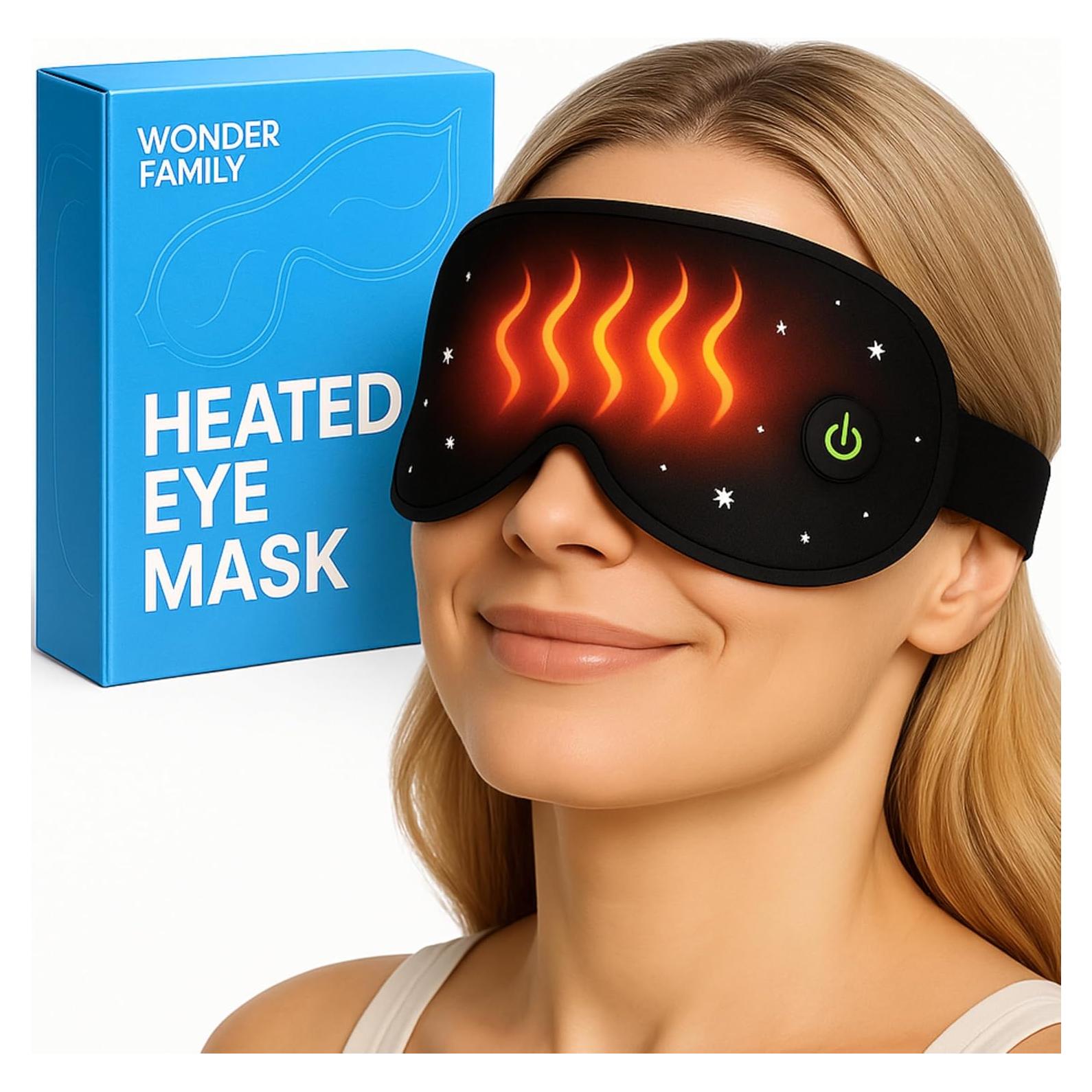 Máscara Térmica WONDER FAMILY para Ojos Secos y Migrañas